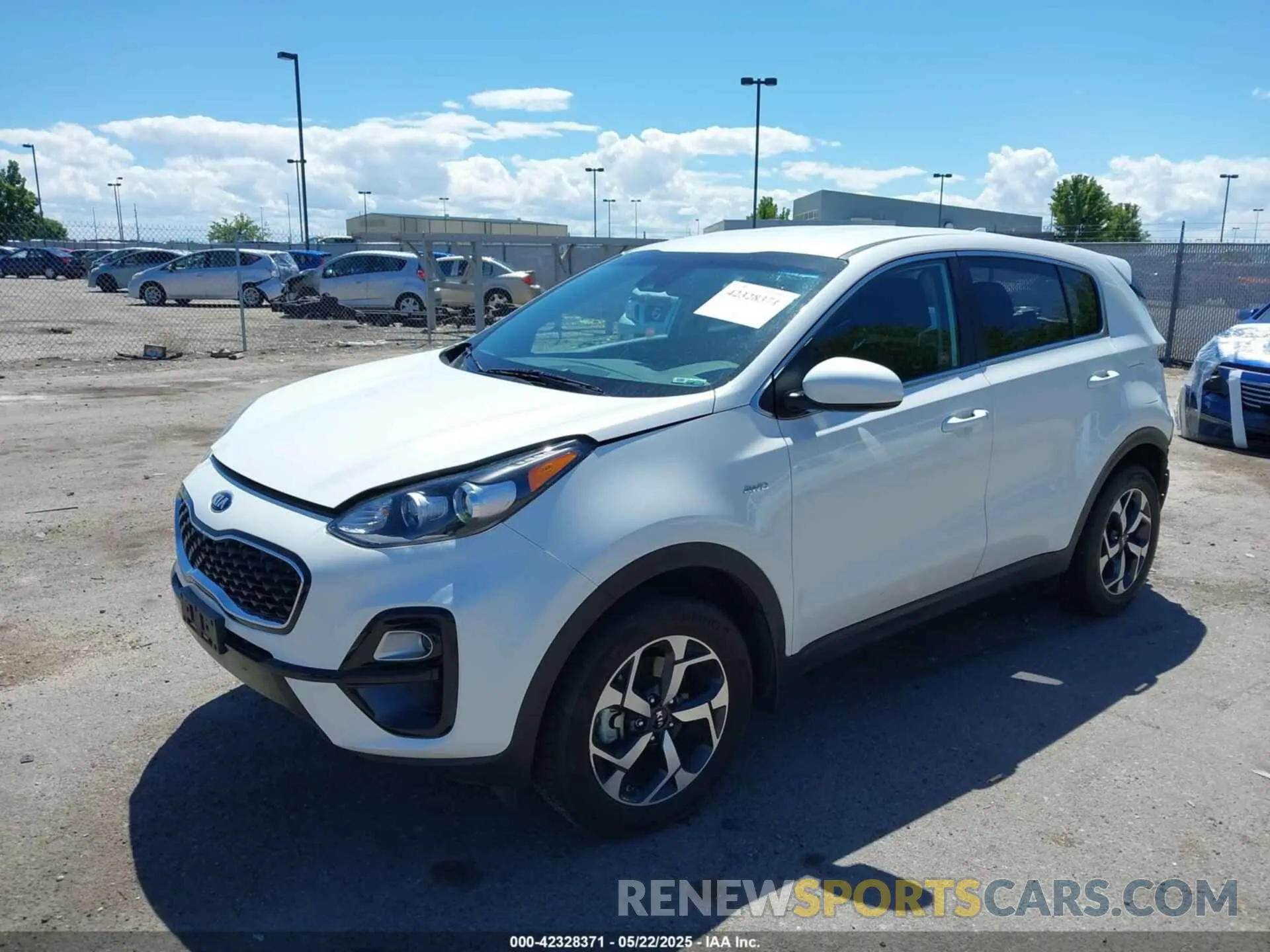 2 Photograph of a damaged car KNDPMCAC1M7941791 KIA SPORTAGE 2021