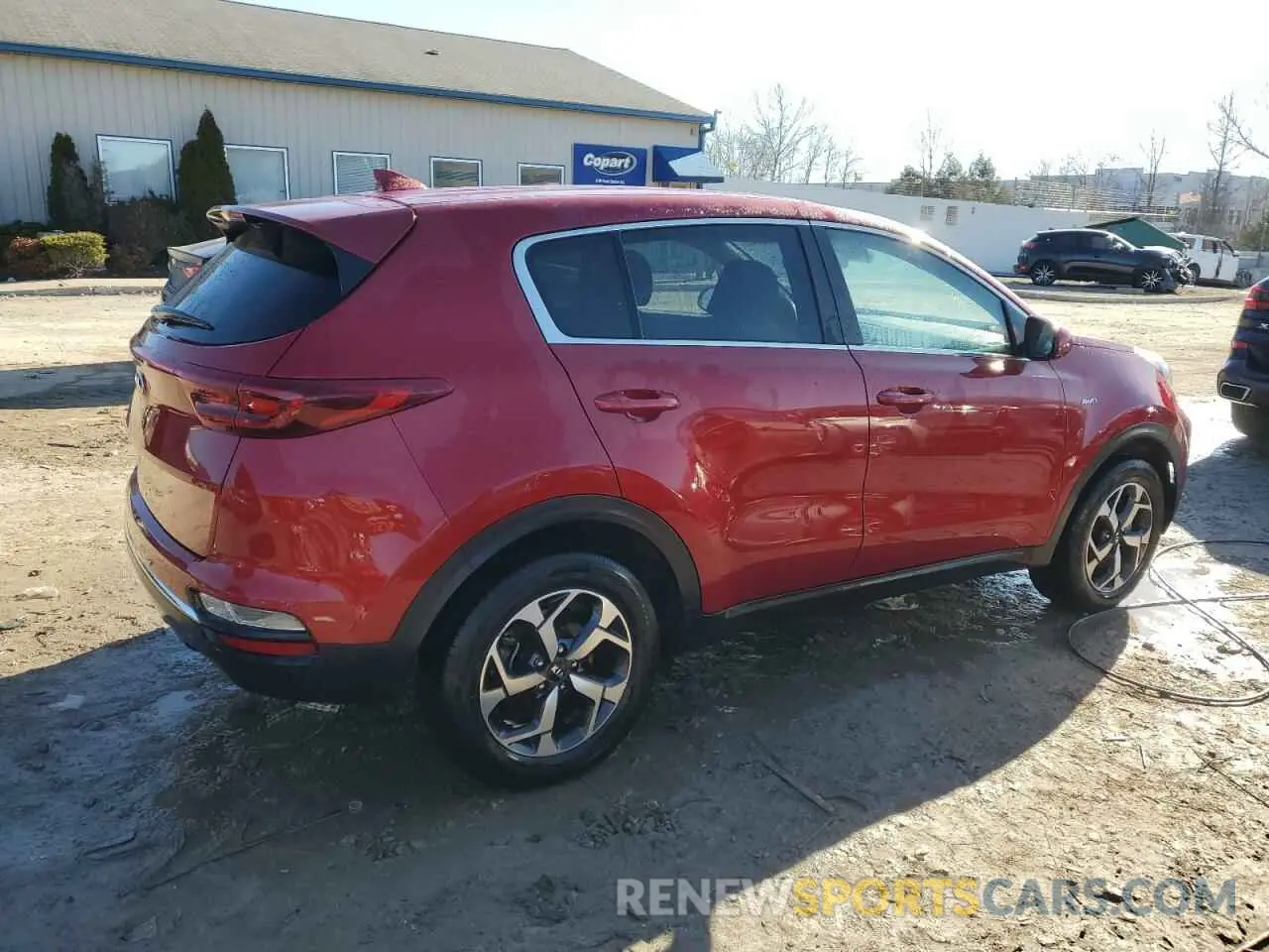 3 Photograph of a damaged car KNDPMCAC1M7944254 KIA SPORTAGE 2021