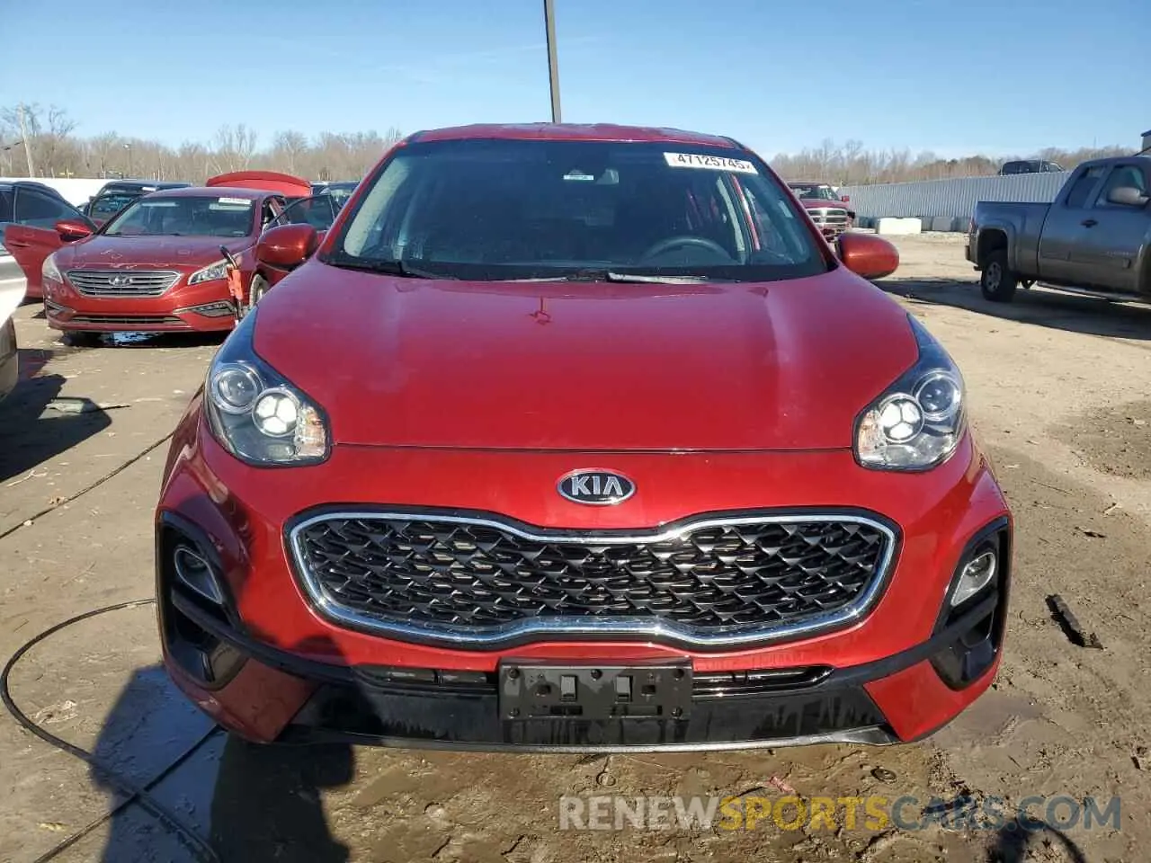 5 Photograph of a damaged car KNDPMCAC1M7944254 KIA SPORTAGE 2021