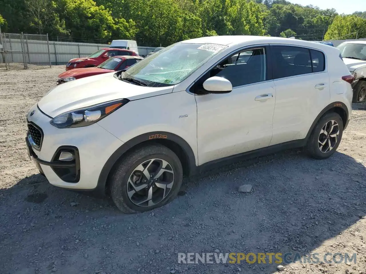 1 Photograph of a damaged car KNDPMCAC1M7944500 KIA SPORTAGE 2021
