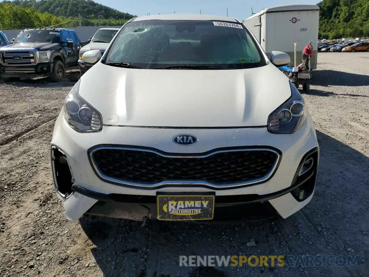 5 Photograph of a damaged car KNDPMCAC1M7944500 KIA SPORTAGE 2021