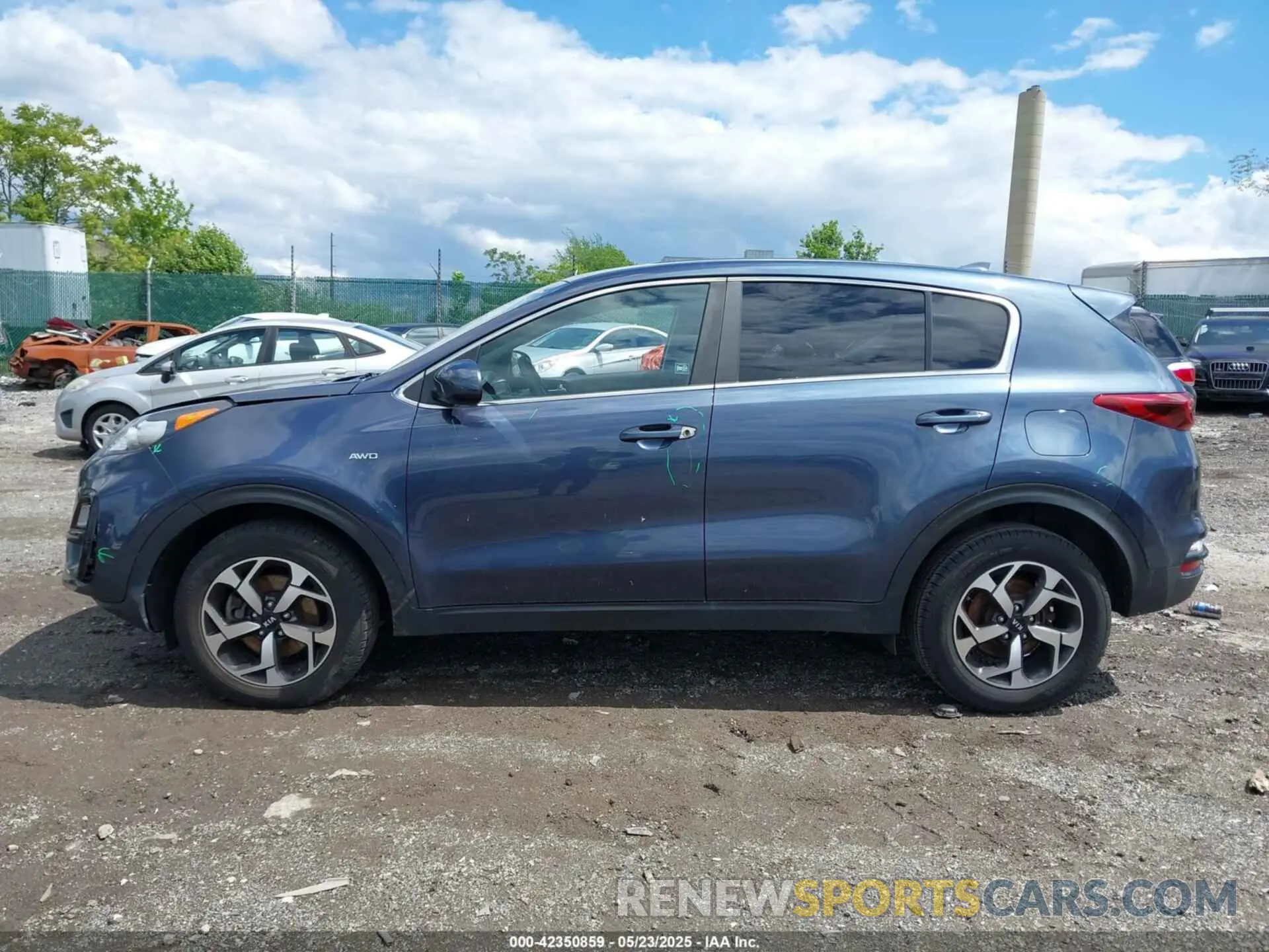 13 Photograph of a damaged car KNDPMCAC2M7852098 KIA SPORTAGE 2021