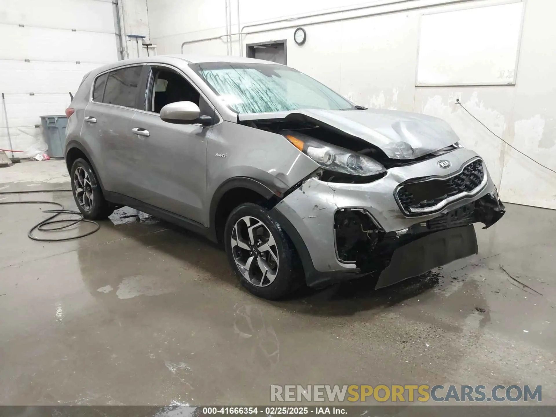 1 Photograph of a damaged car KNDPMCAC2M7886638 KIA SPORTAGE 2021