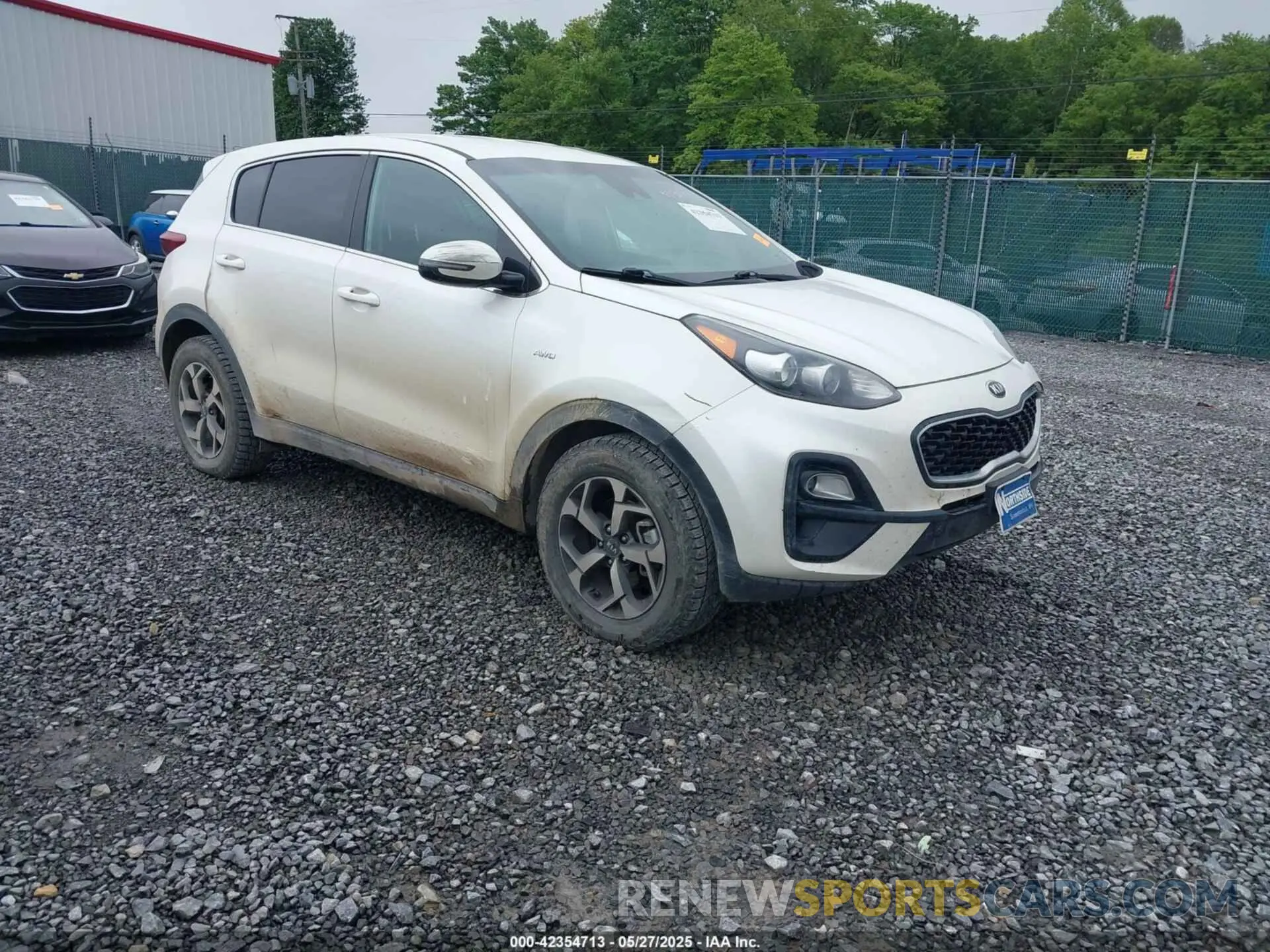 1 Photograph of a damaged car KNDPMCAC2M7891550 KIA SPORTAGE 2021