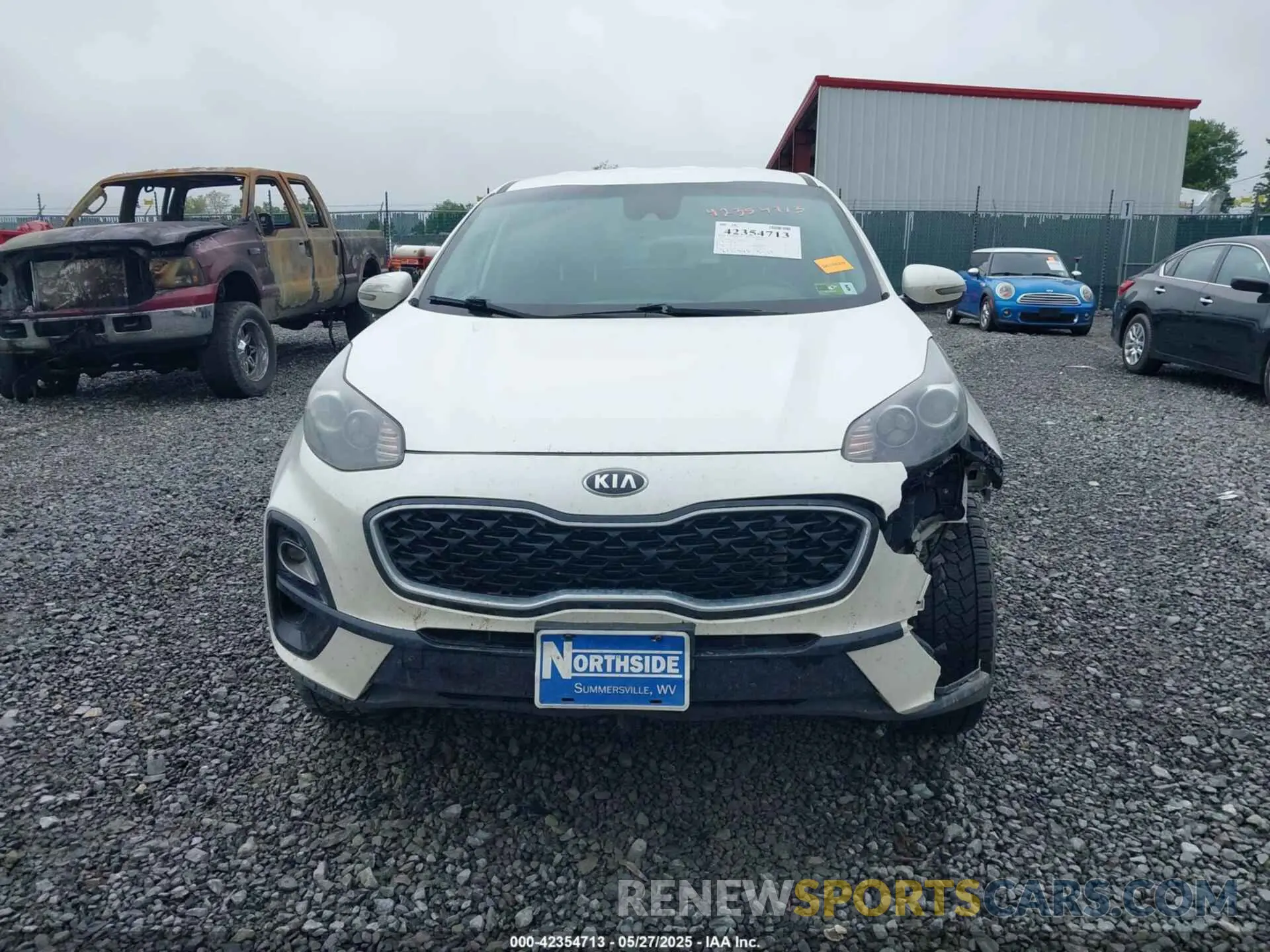 12 Photograph of a damaged car KNDPMCAC2M7891550 KIA SPORTAGE 2021