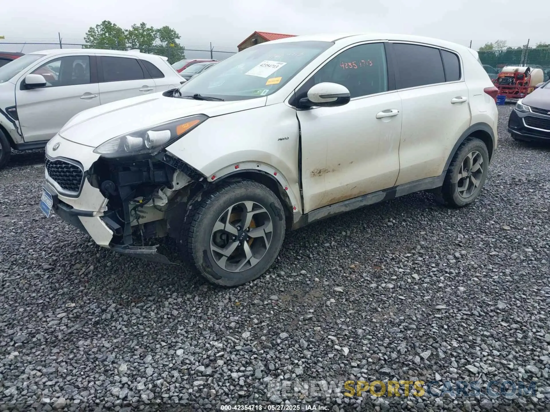 2 Photograph of a damaged car KNDPMCAC2M7891550 KIA SPORTAGE 2021