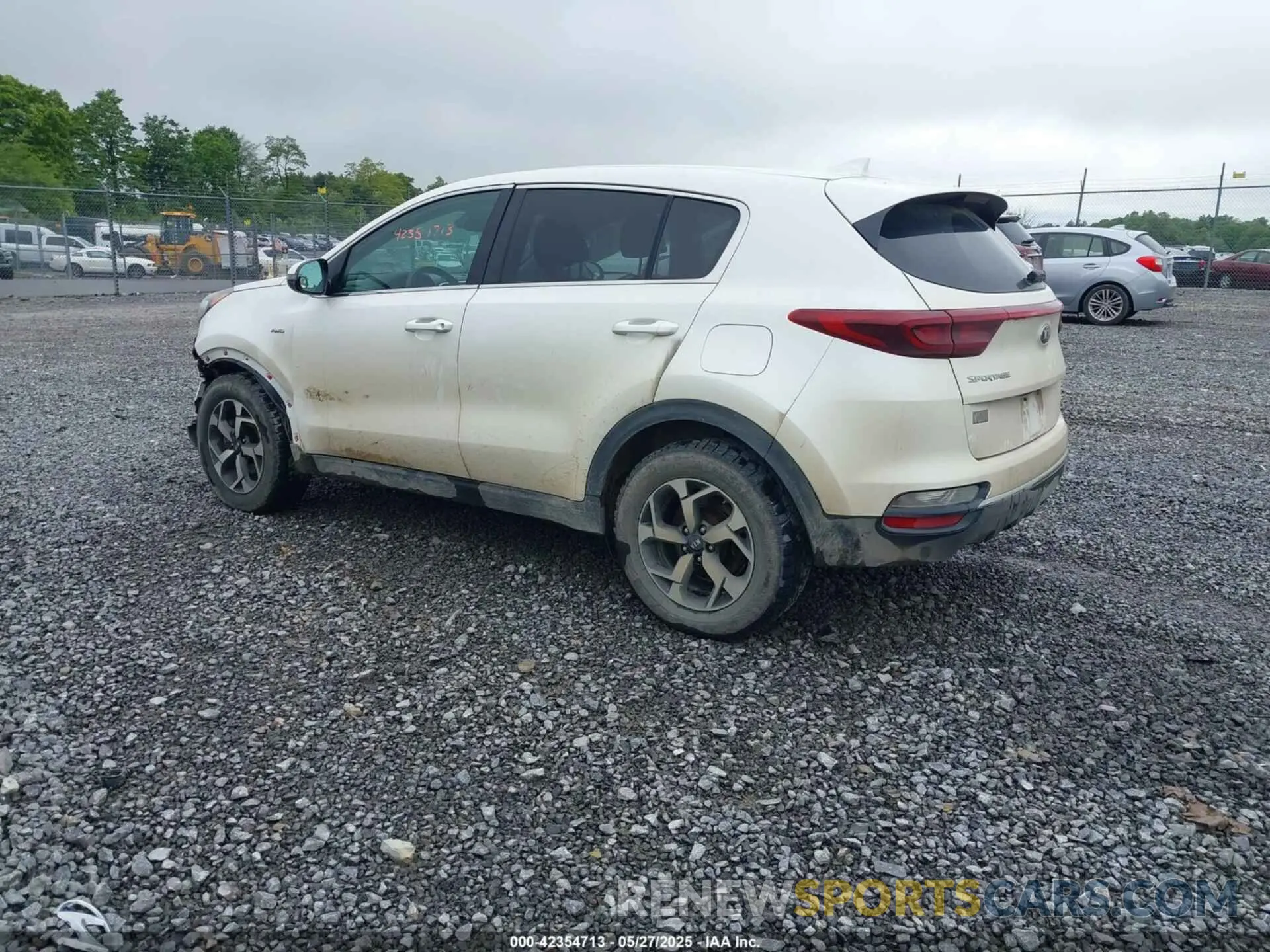 3 Photograph of a damaged car KNDPMCAC2M7891550 KIA SPORTAGE 2021