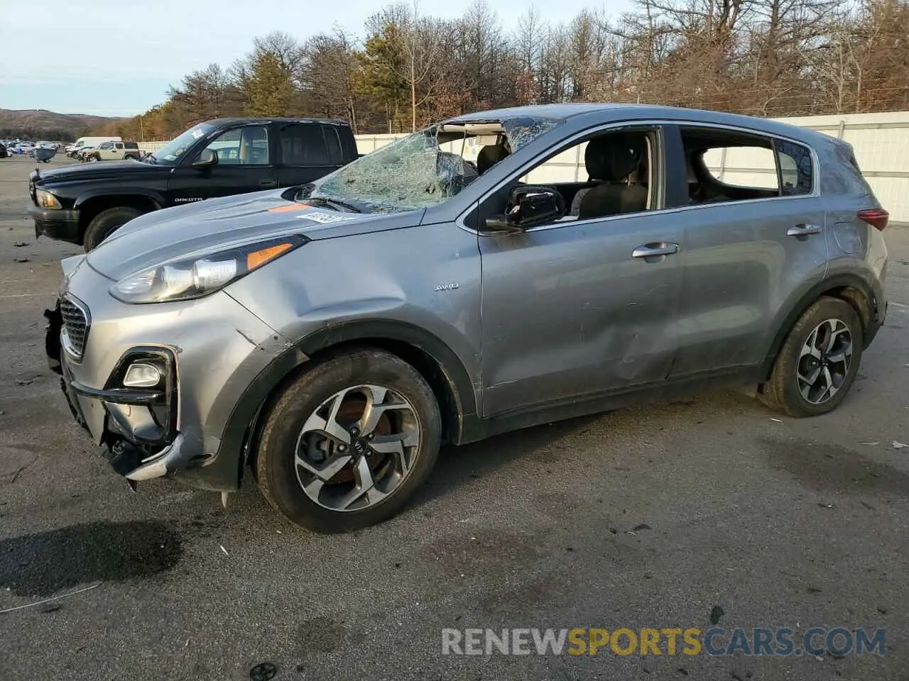 1 Photograph of a damaged car KNDPMCAC2M7897848 KIA SPORTAGE 2021
