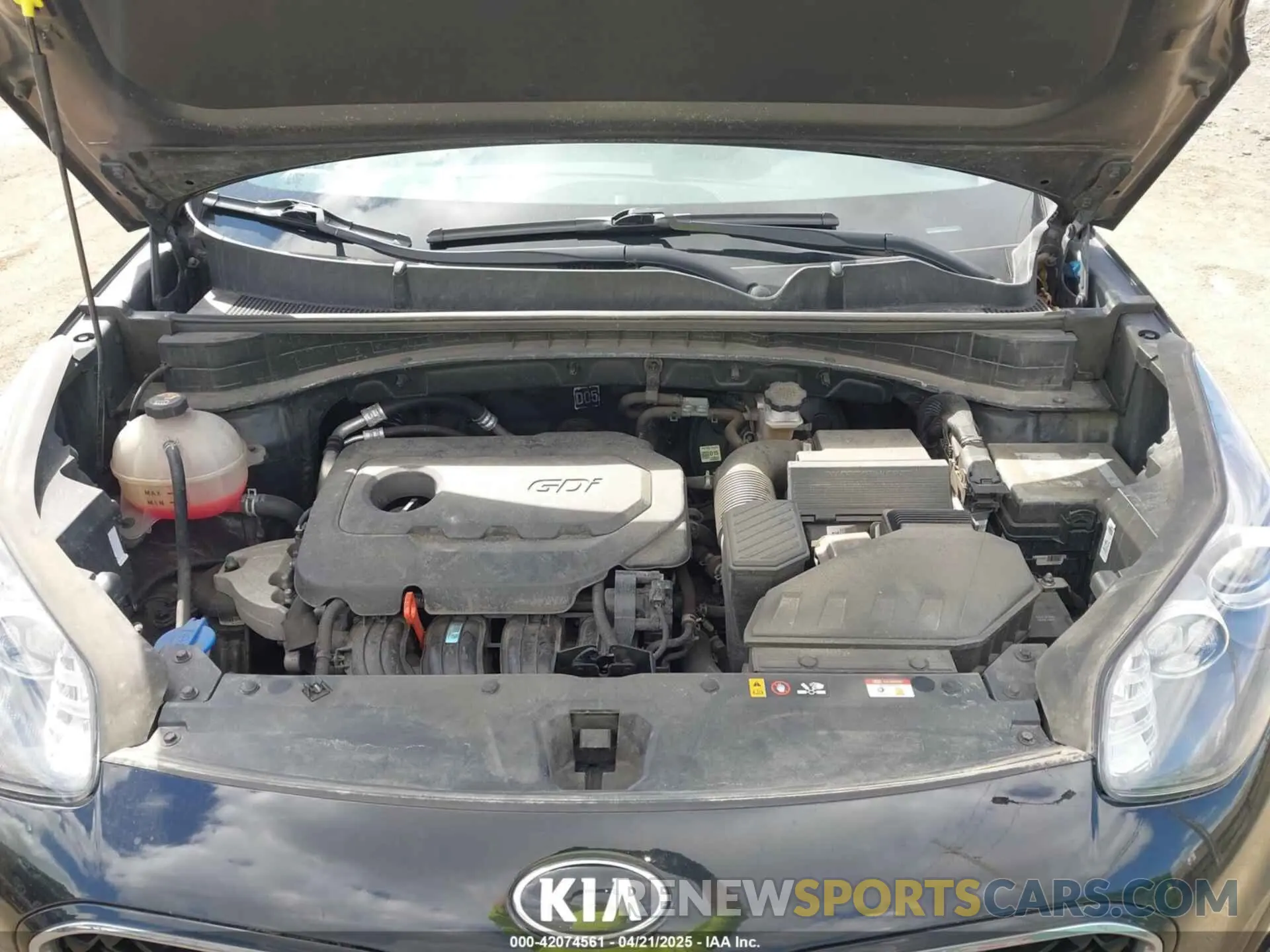 10 Photograph of a damaged car KNDPMCAC2M7931450 KIA SPORTAGE 2021