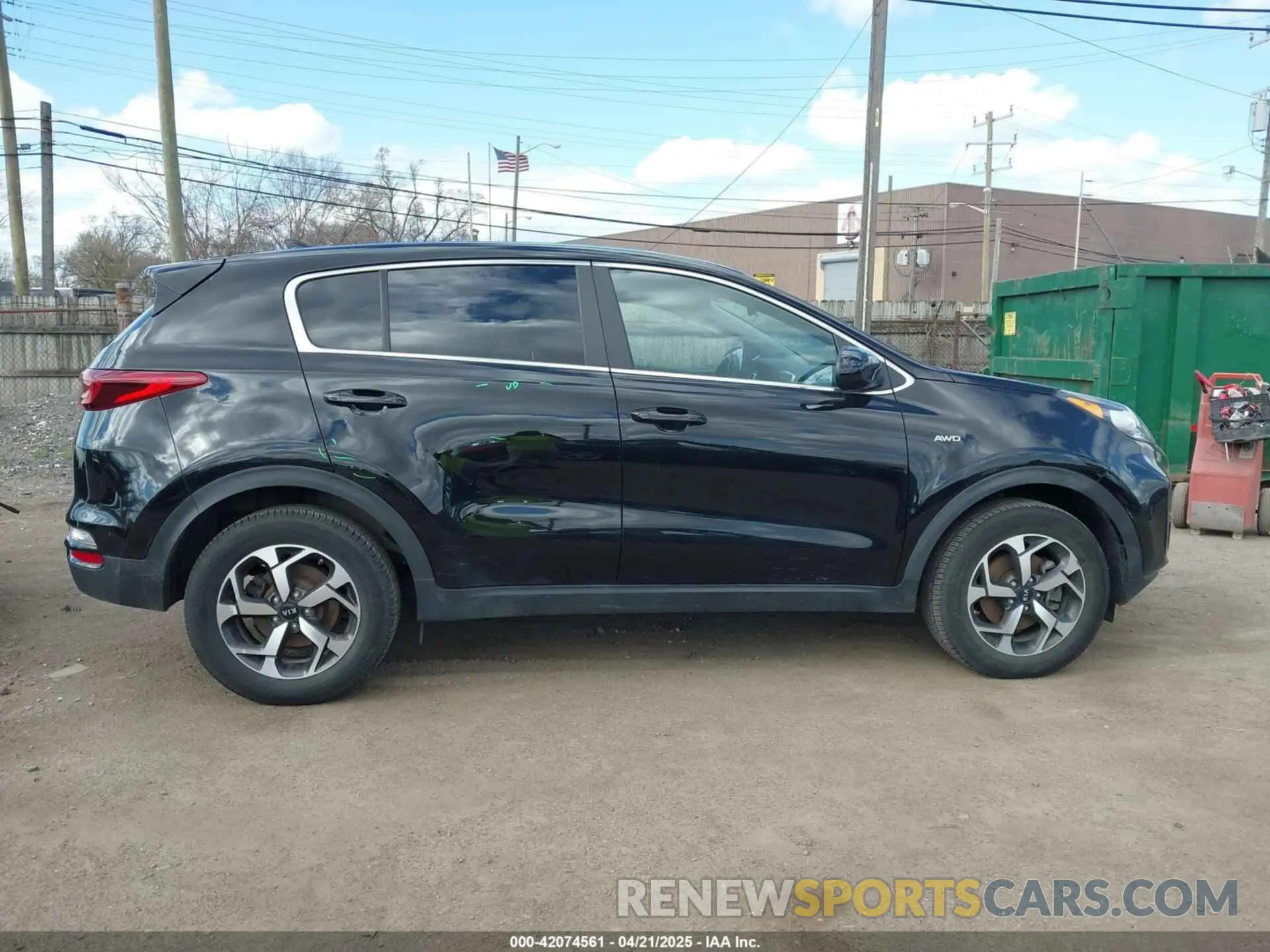 13 Photograph of a damaged car KNDPMCAC2M7931450 KIA SPORTAGE 2021
