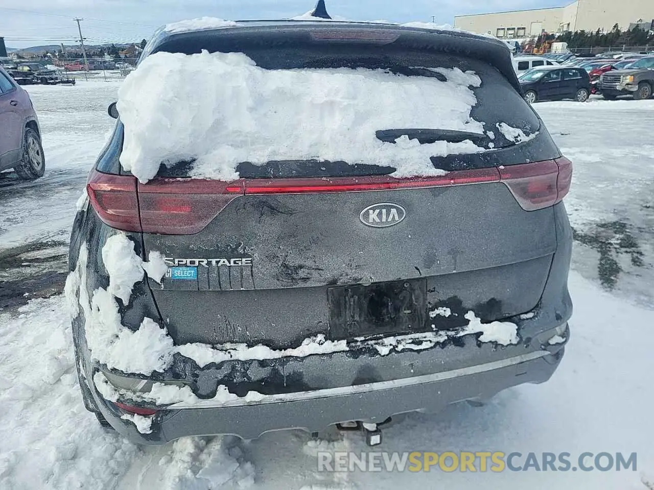 6 Photograph of a damaged car KNDPMCAC3M7853356 KIA SPORTAGE 2021