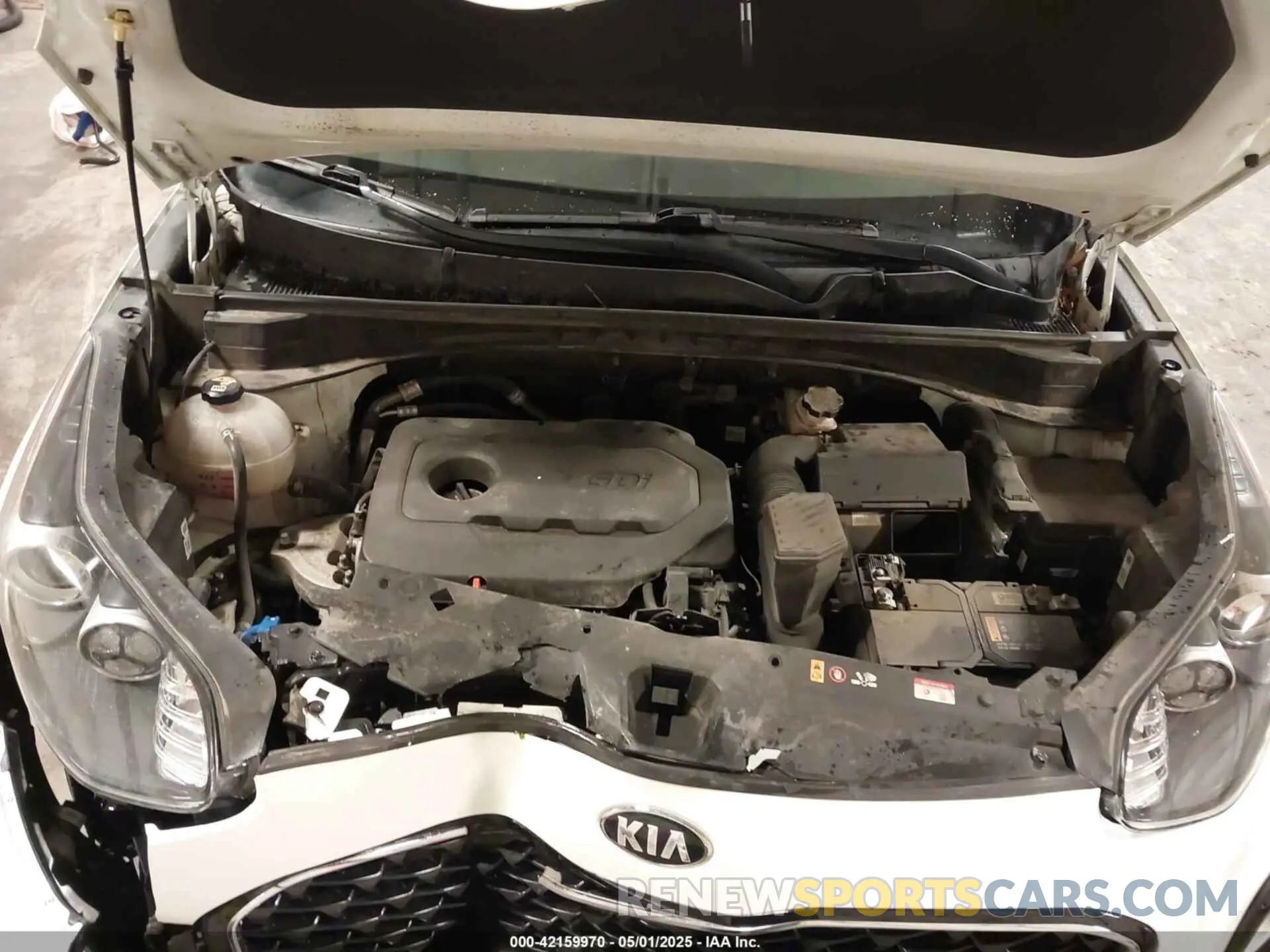 10 Photograph of a damaged car KNDPMCAC3M7890892 KIA SPORTAGE 2021