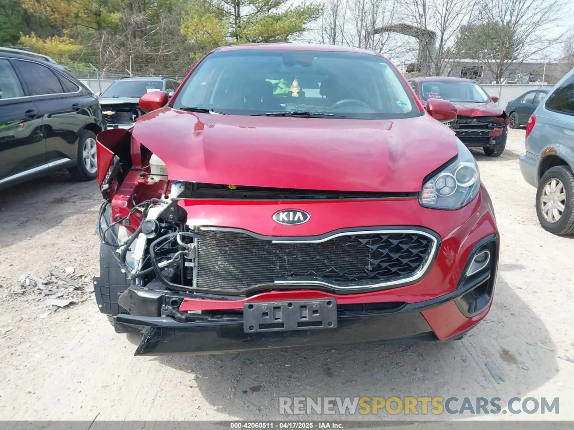 12 Photograph of a damaged car KNDPMCAC3M7901633 KIA SPORTAGE 2021