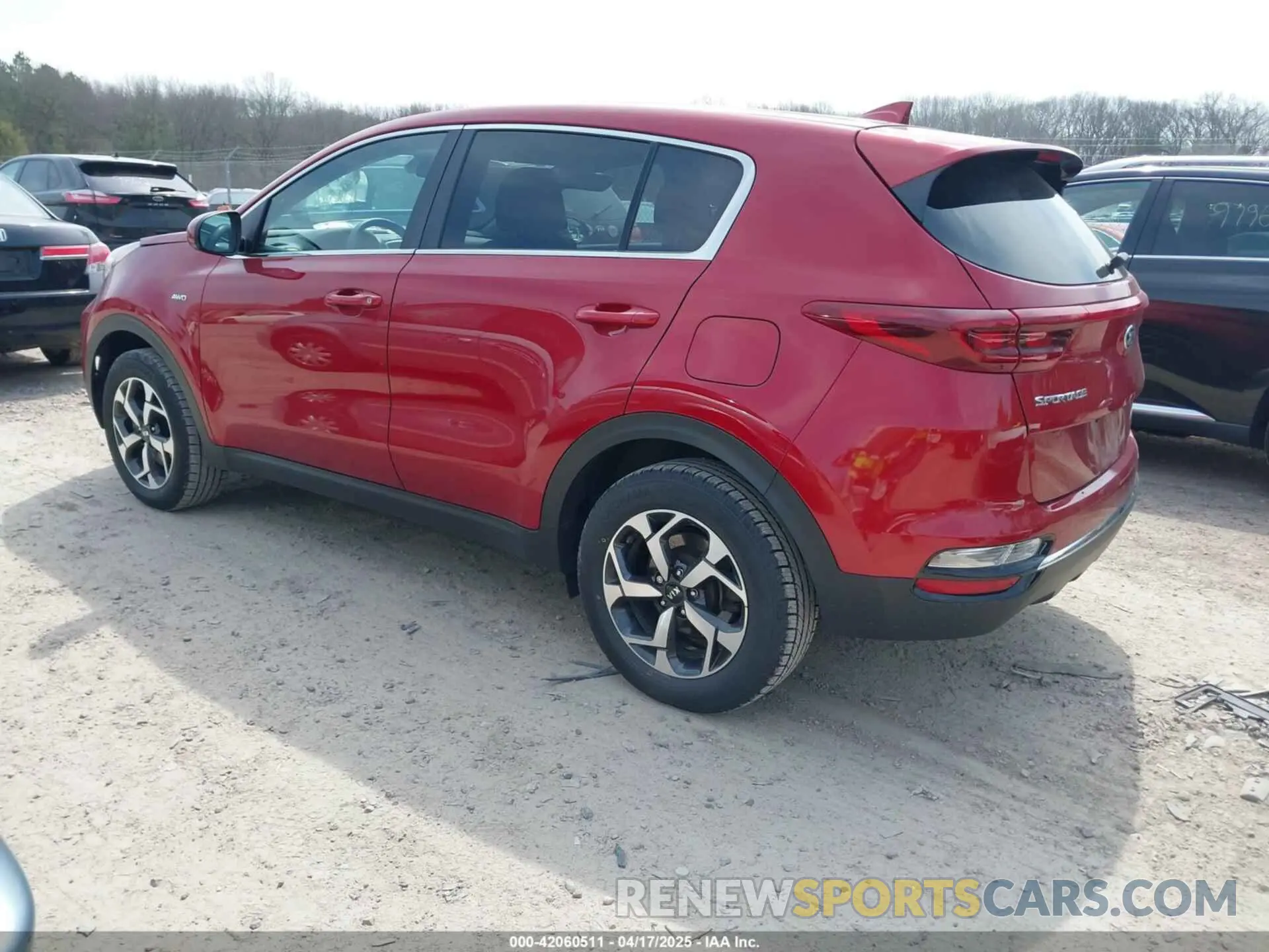 3 Photograph of a damaged car KNDPMCAC3M7901633 KIA SPORTAGE 2021