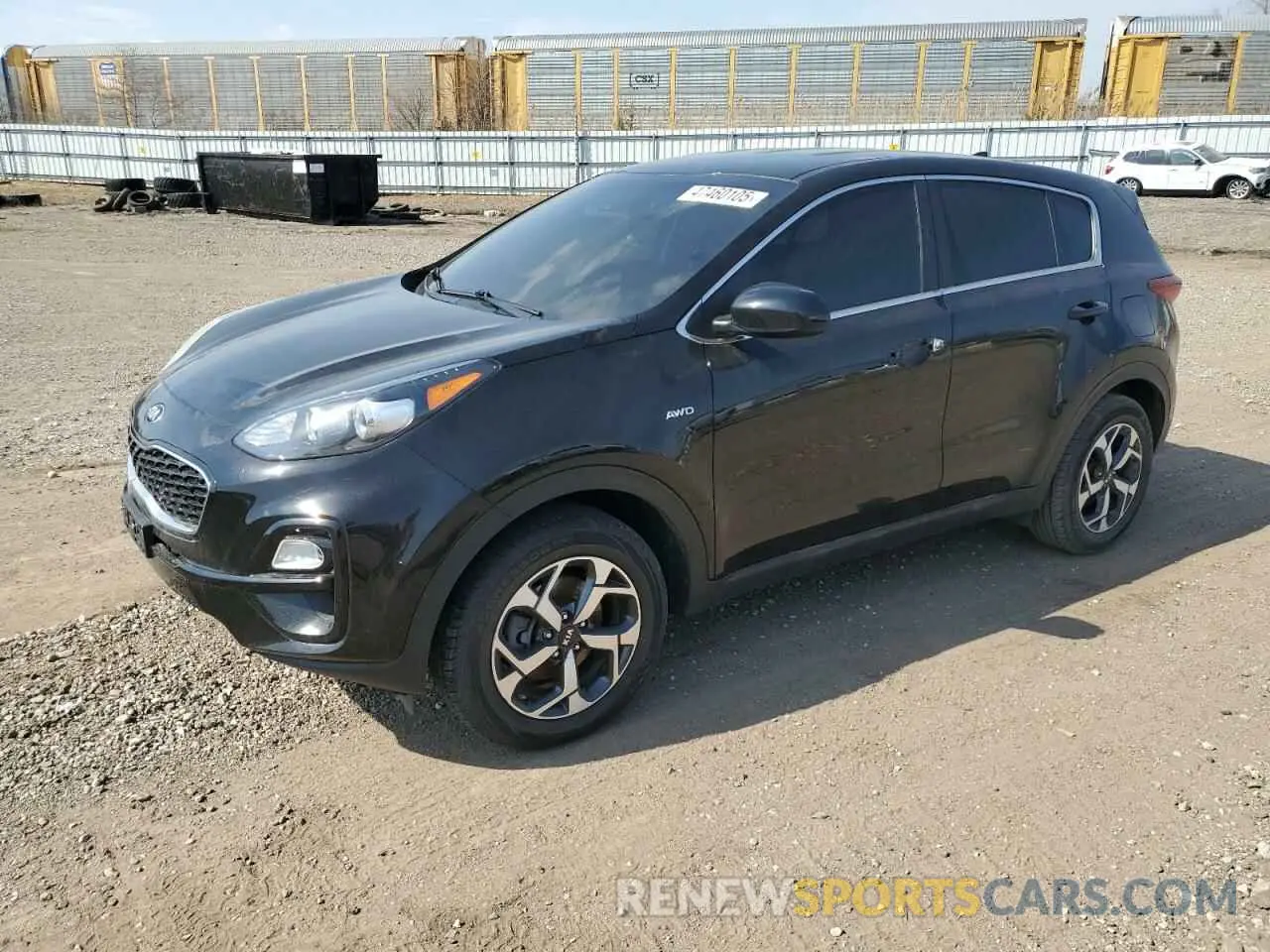 1 Photograph of a damaged car KNDPMCAC3M7914835 KIA SPORTAGE 2021