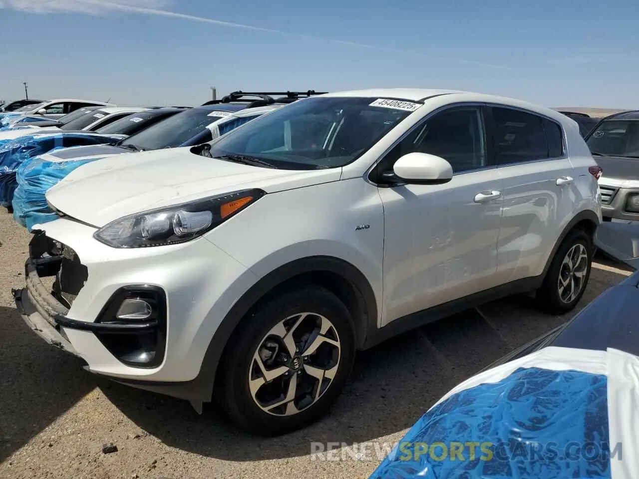 1 Photograph of a damaged car KNDPMCAC3M7925771 KIA SPORTAGE 2021