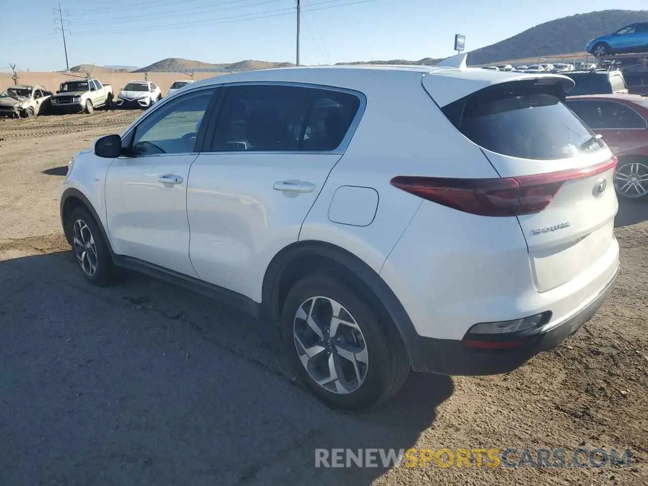 2 Photograph of a damaged car KNDPMCAC3M7925771 KIA SPORTAGE 2021