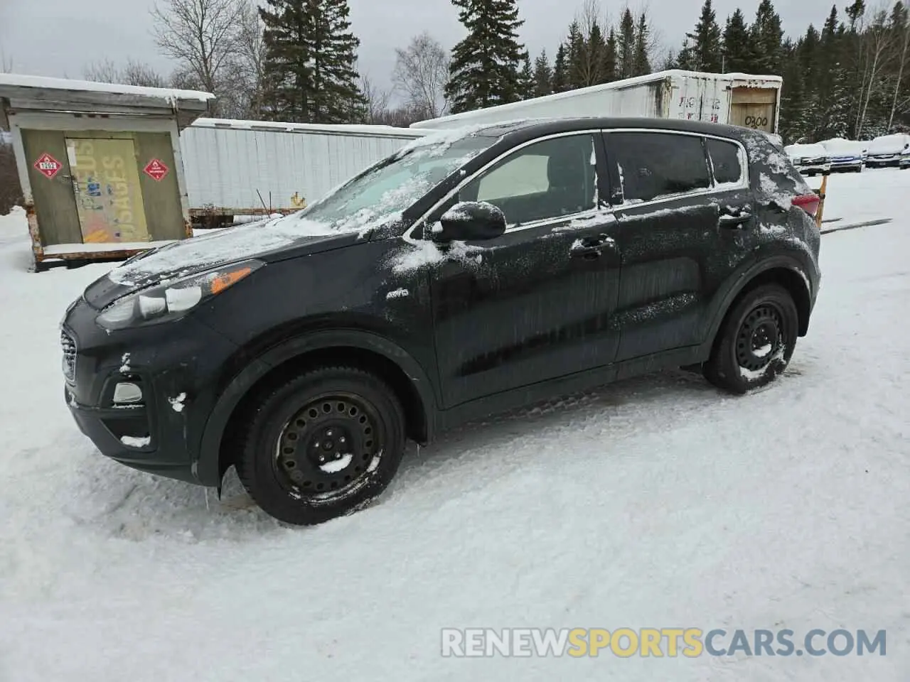 1 Photograph of a damaged car KNDPMCAC4M7879559 KIA SPORTAGE 2021