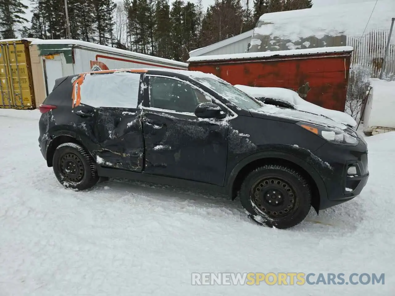 4 Photograph of a damaged car KNDPMCAC4M7879559 KIA SPORTAGE 2021