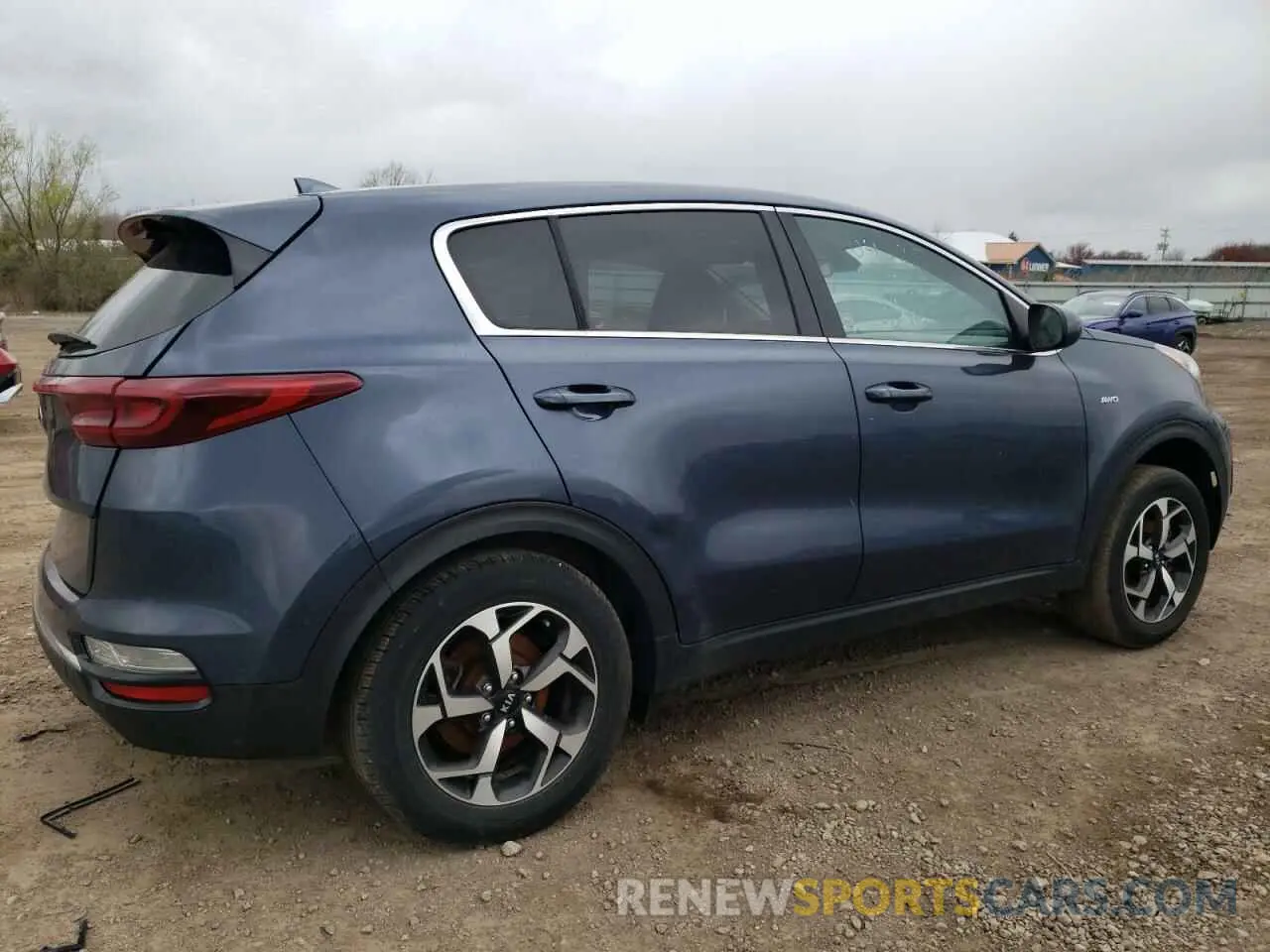 3 Photograph of a damaged car KNDPMCAC4M7885538 KIA SPORTAGE 2021