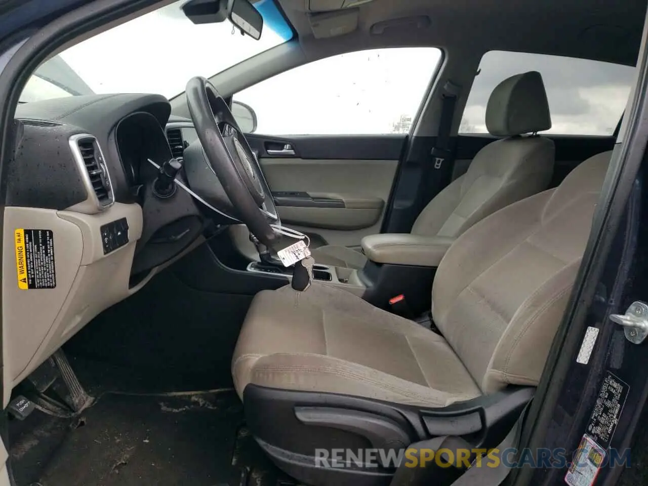 7 Photograph of a damaged car KNDPMCAC4M7885538 KIA SPORTAGE 2021