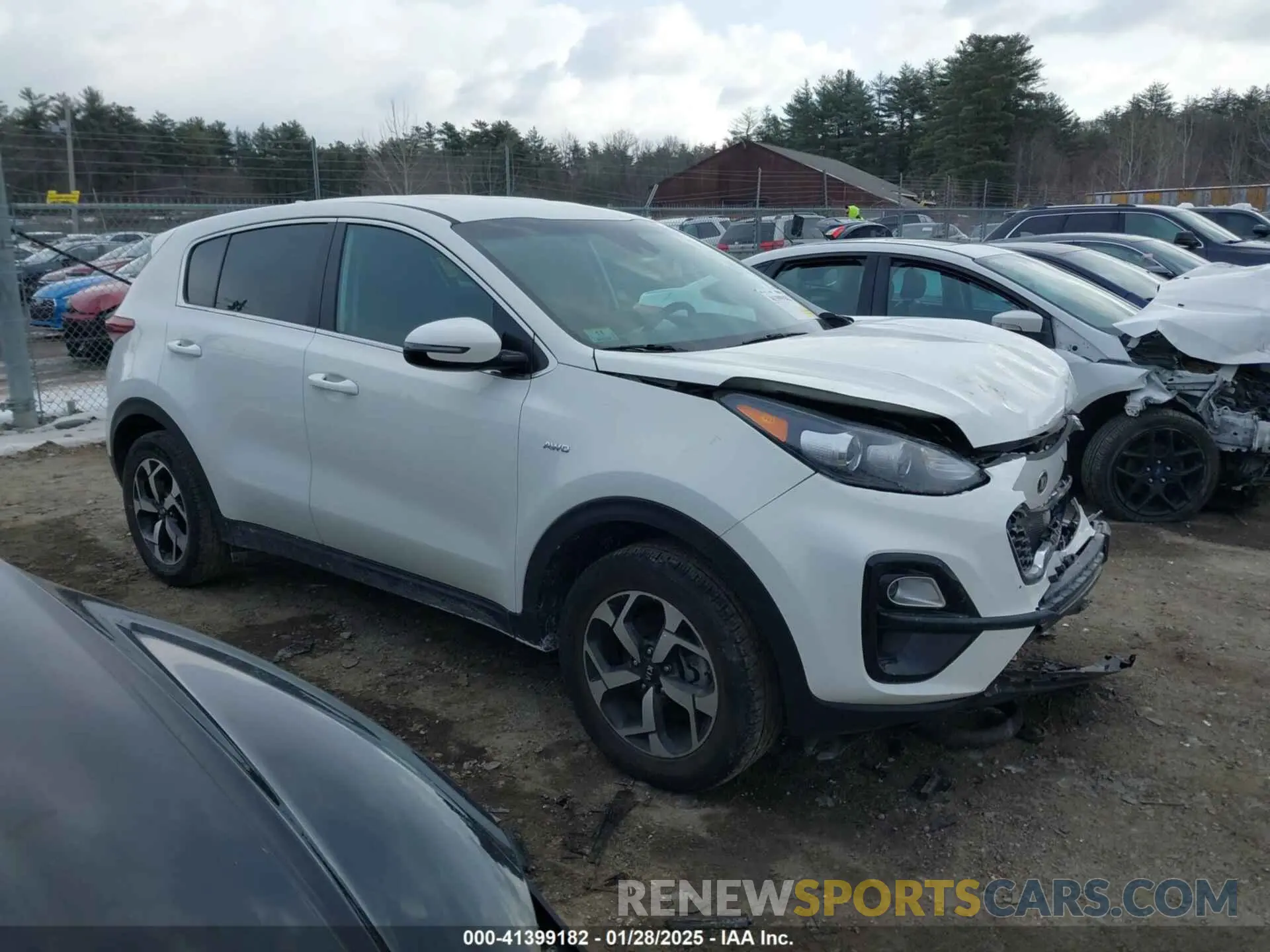 14 Photograph of a damaged car KNDPMCAC4M7894224 KIA SPORTAGE 2021