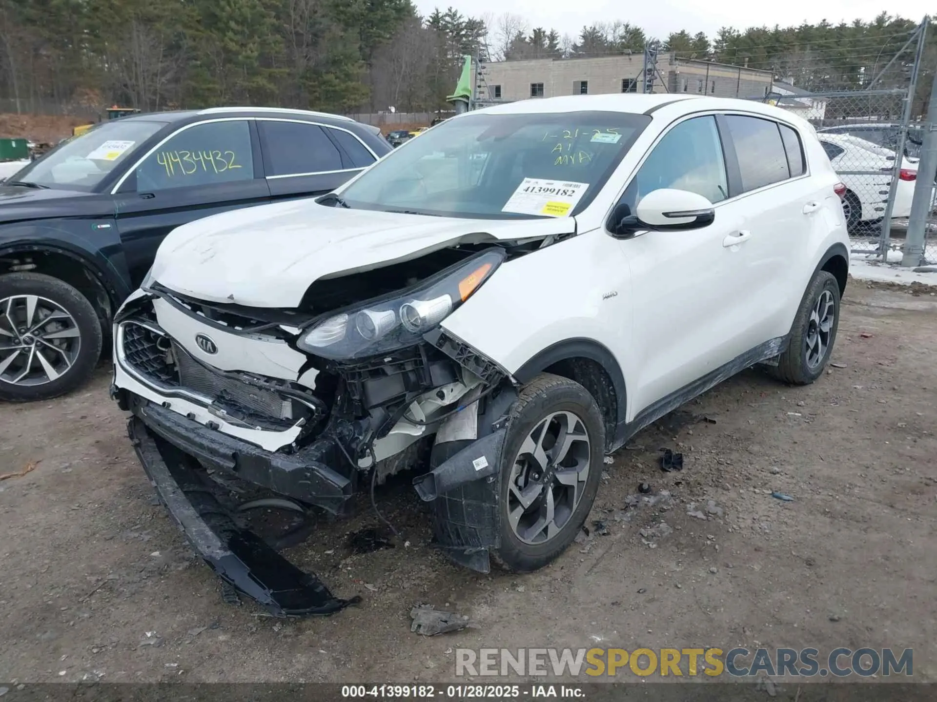2 Photograph of a damaged car KNDPMCAC4M7894224 KIA SPORTAGE 2021