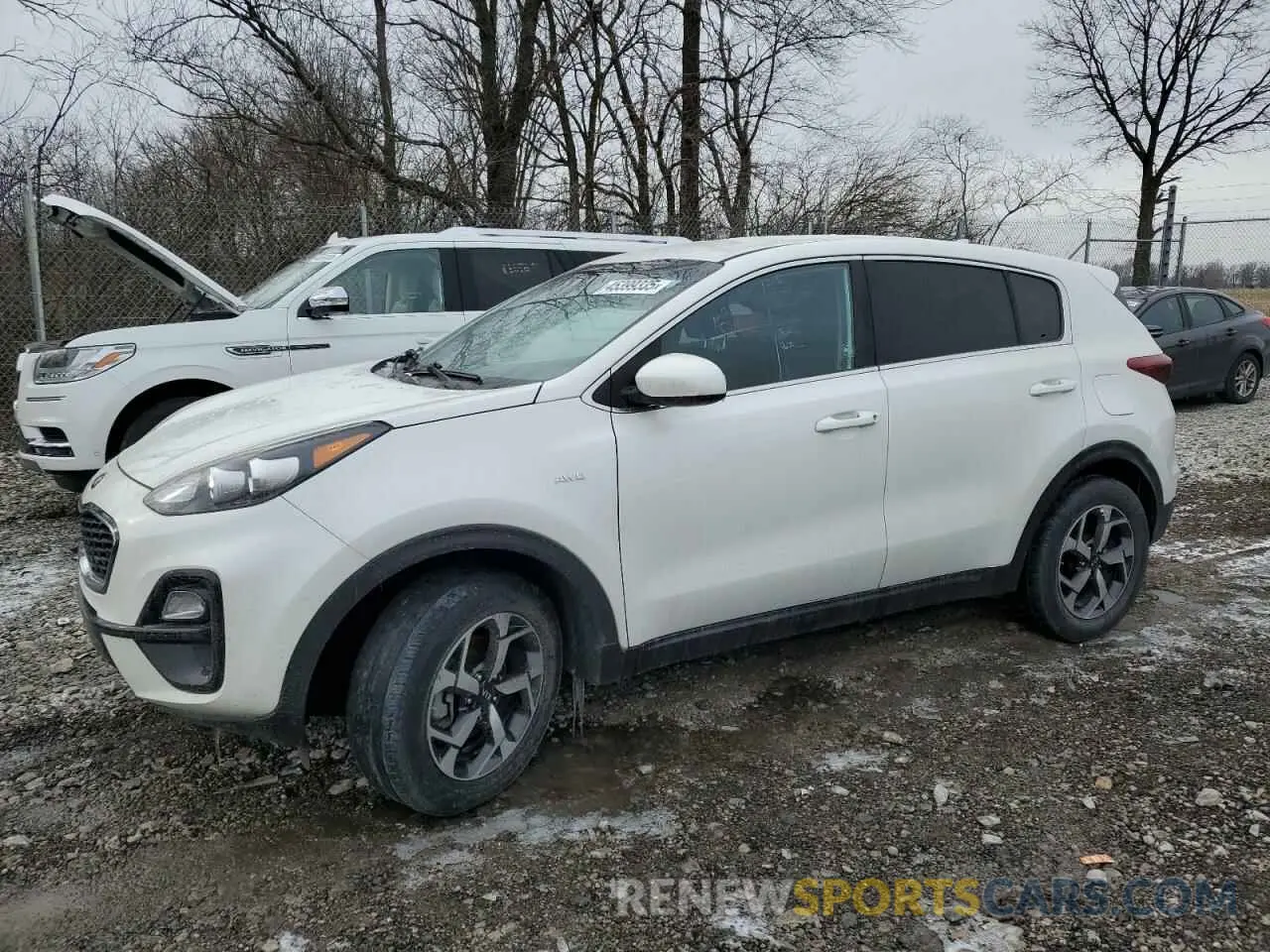 1 Photograph of a damaged car KNDPMCAC4M7934253 KIA SPORTAGE 2021