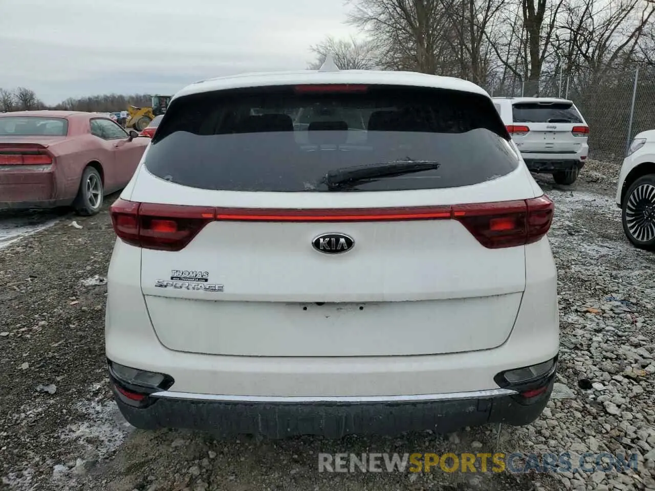6 Photograph of a damaged car KNDPMCAC4M7934253 KIA SPORTAGE 2021