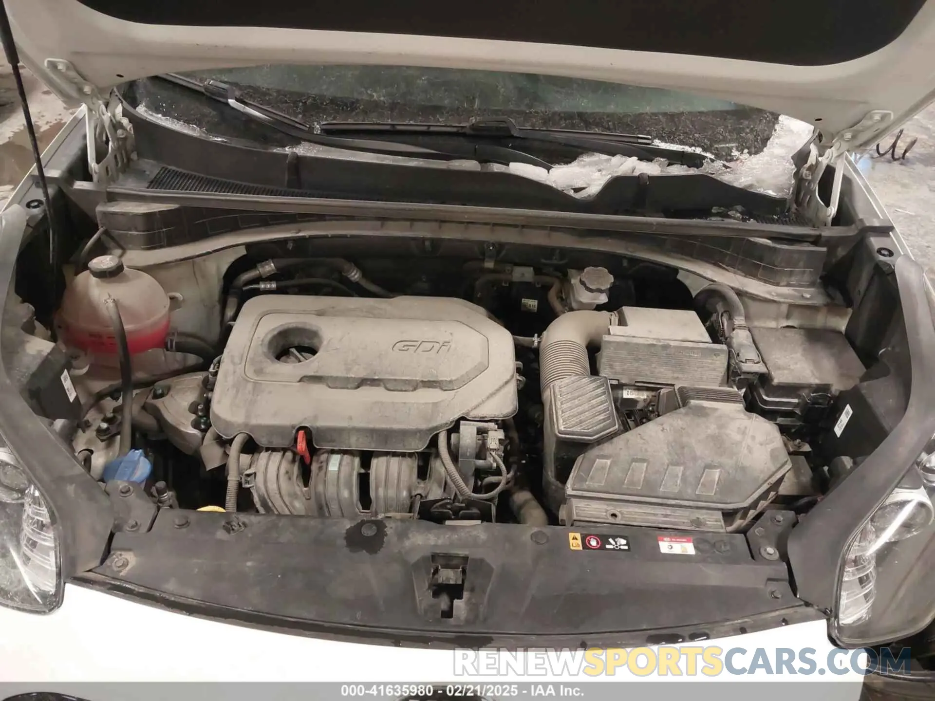 10 Photograph of a damaged car KNDPMCAC6M7905952 KIA SPORTAGE 2021