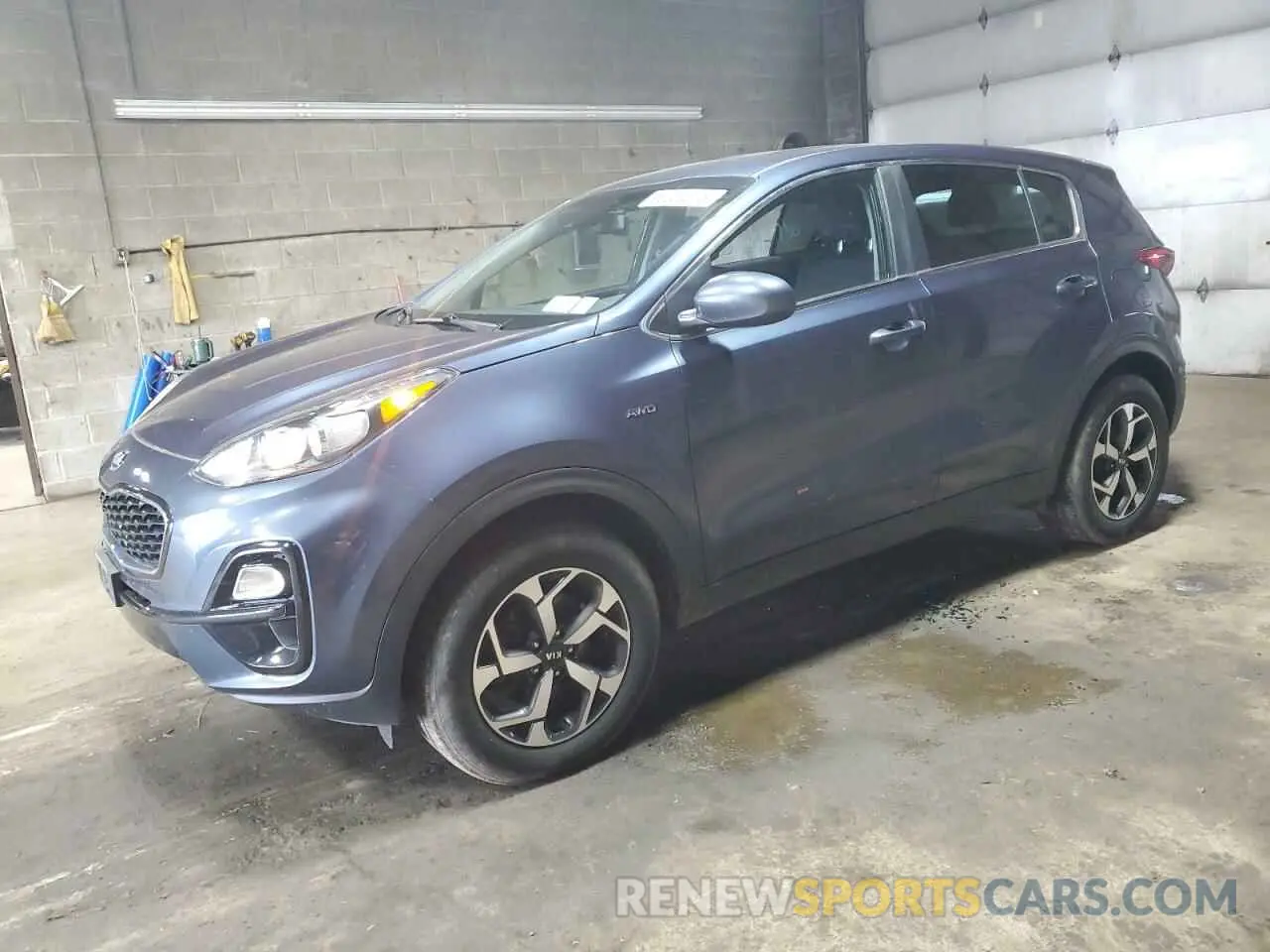 1 Photograph of a damaged car KNDPMCAC6M7920564 KIA SPORTAGE 2021