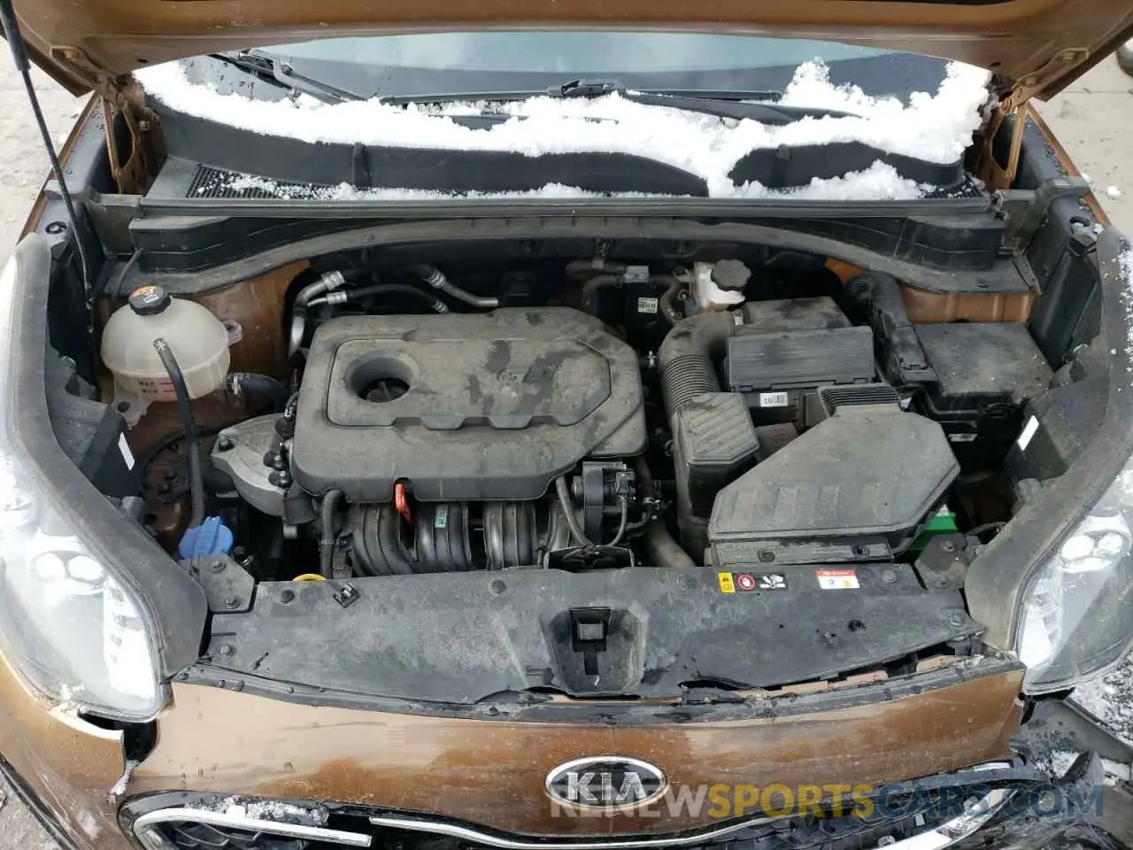 13 Photograph of a damaged car KNDPMCAC6M7924792 KIA SPORTAGE 2021