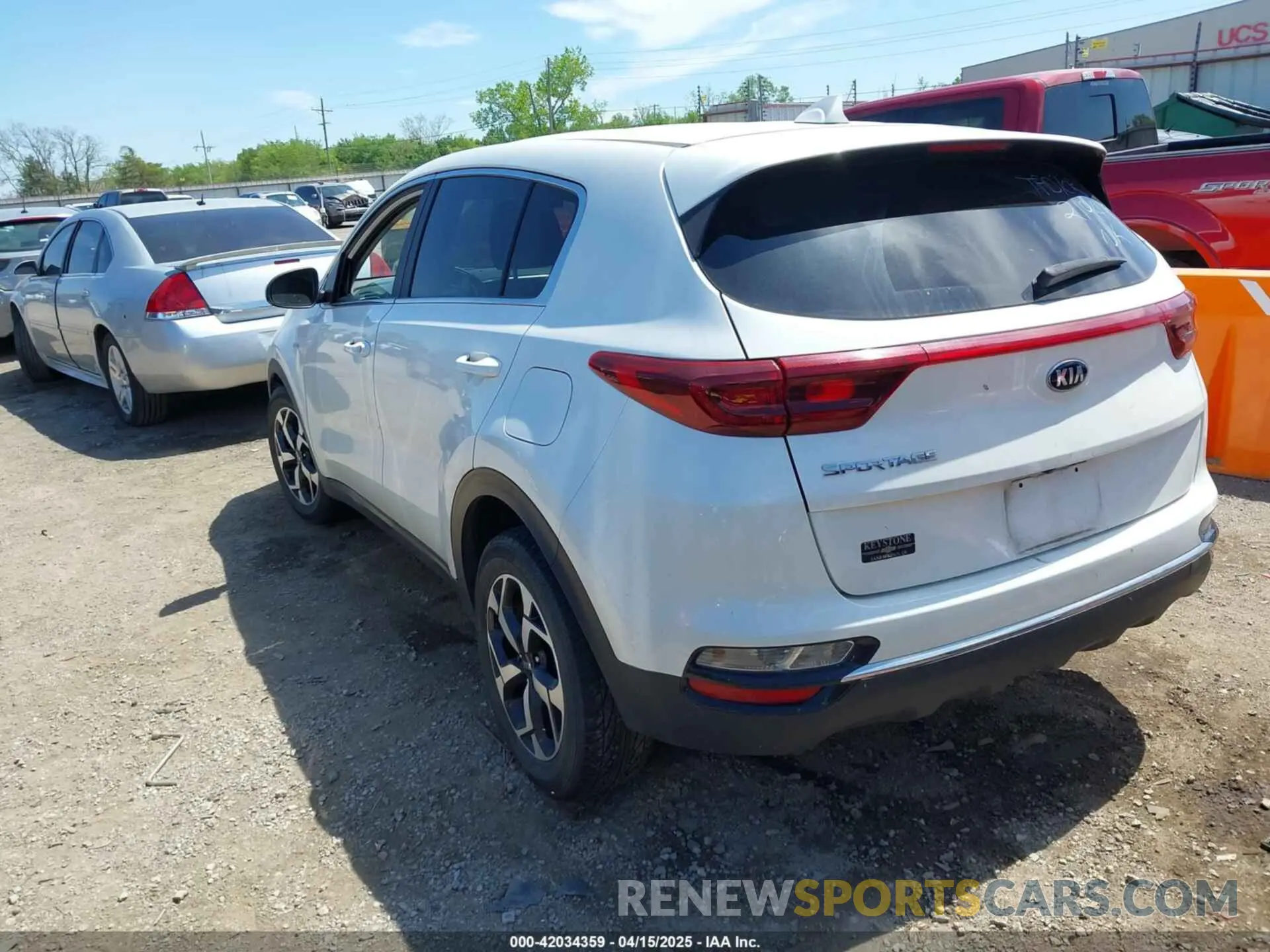 3 Photograph of a damaged car KNDPMCAC6M7932469 KIA SPORTAGE 2021