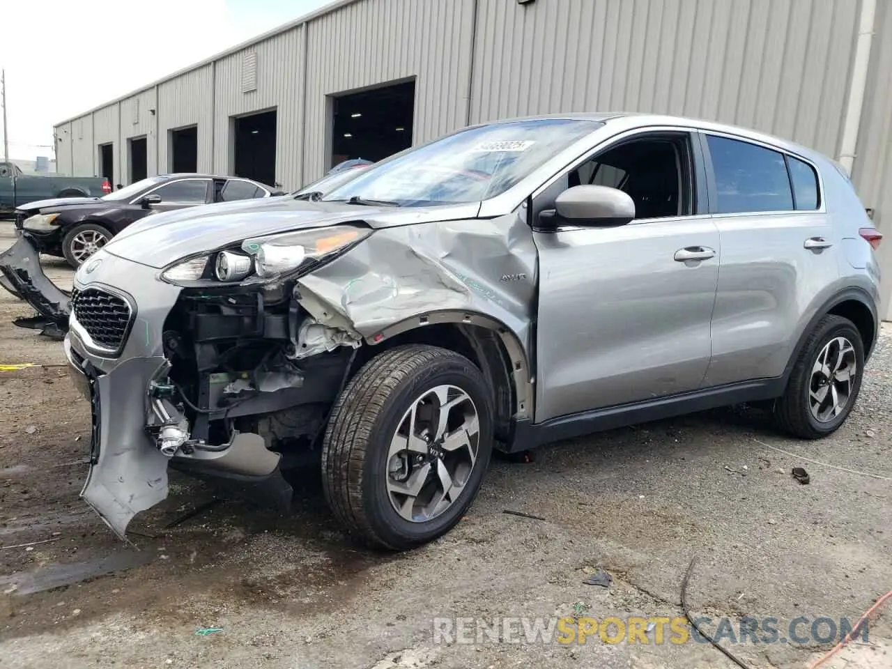 1 Photograph of a damaged car KNDPMCAC6M7933640 KIA SPORTAGE 2021