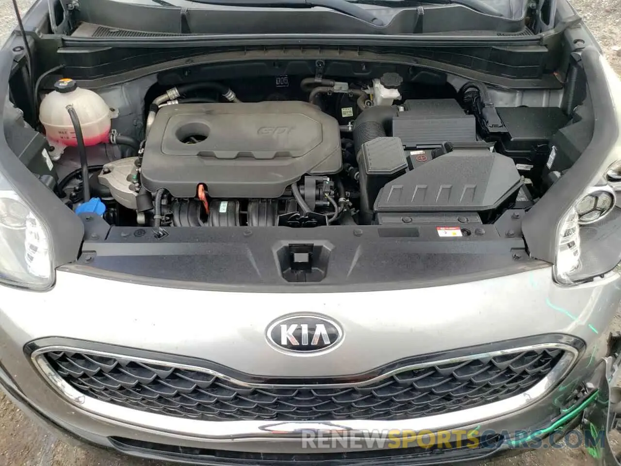 12 Photograph of a damaged car KNDPMCAC6M7933640 KIA SPORTAGE 2021