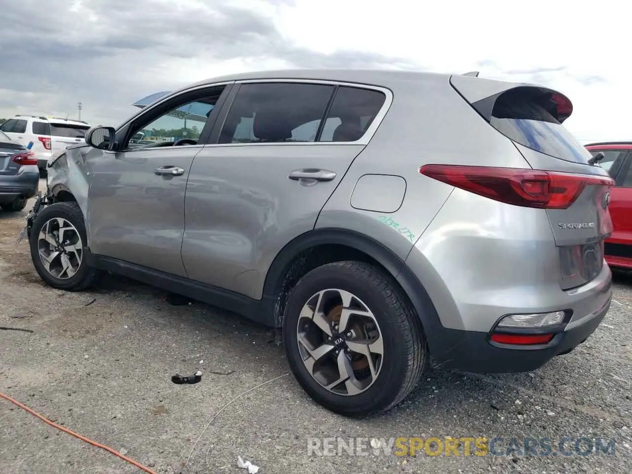 2 Photograph of a damaged car KNDPMCAC6M7933640 KIA SPORTAGE 2021