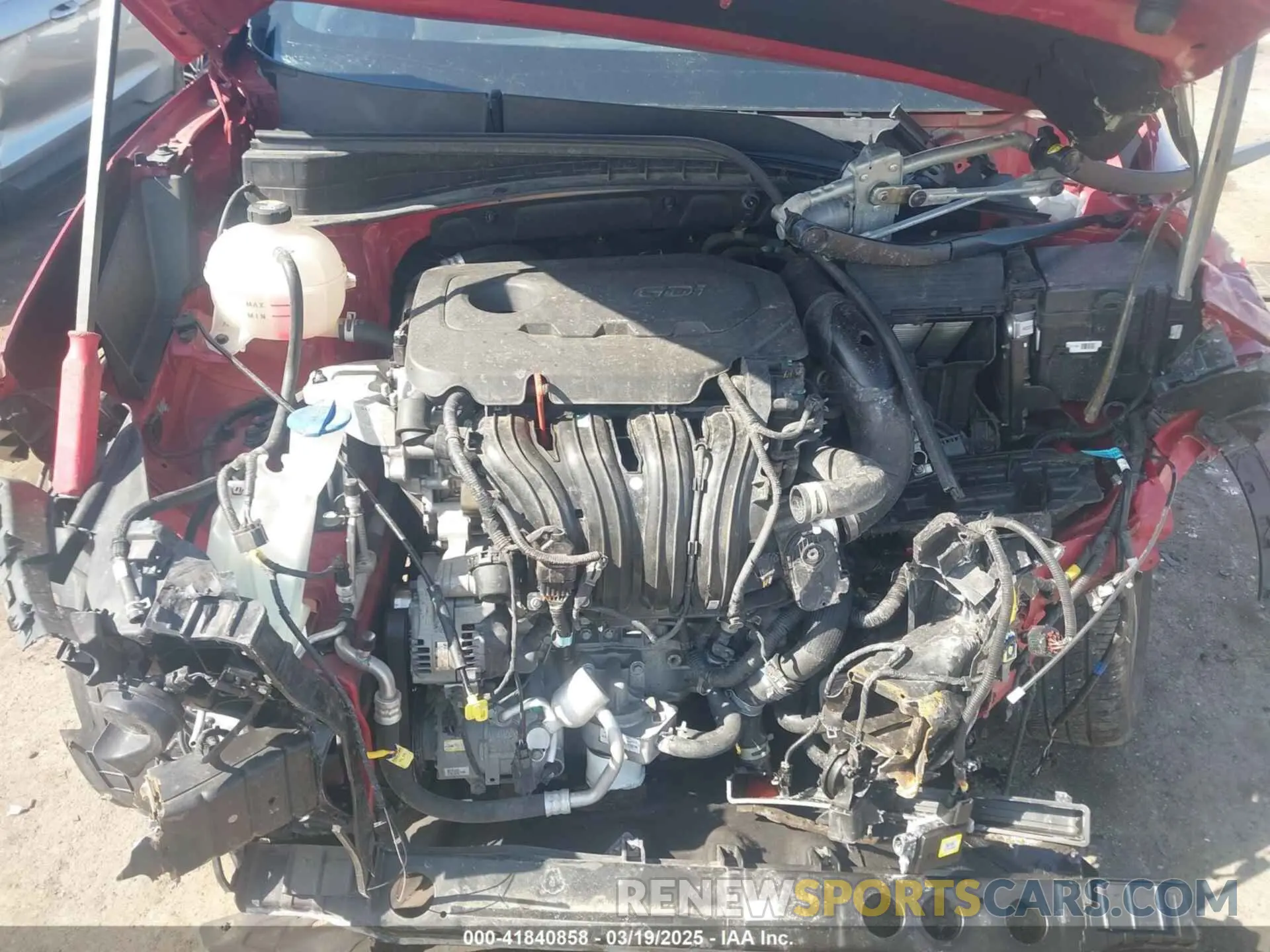 10 Photograph of a damaged car KNDPMCAC6M7939292 KIA SPORTAGE 2021