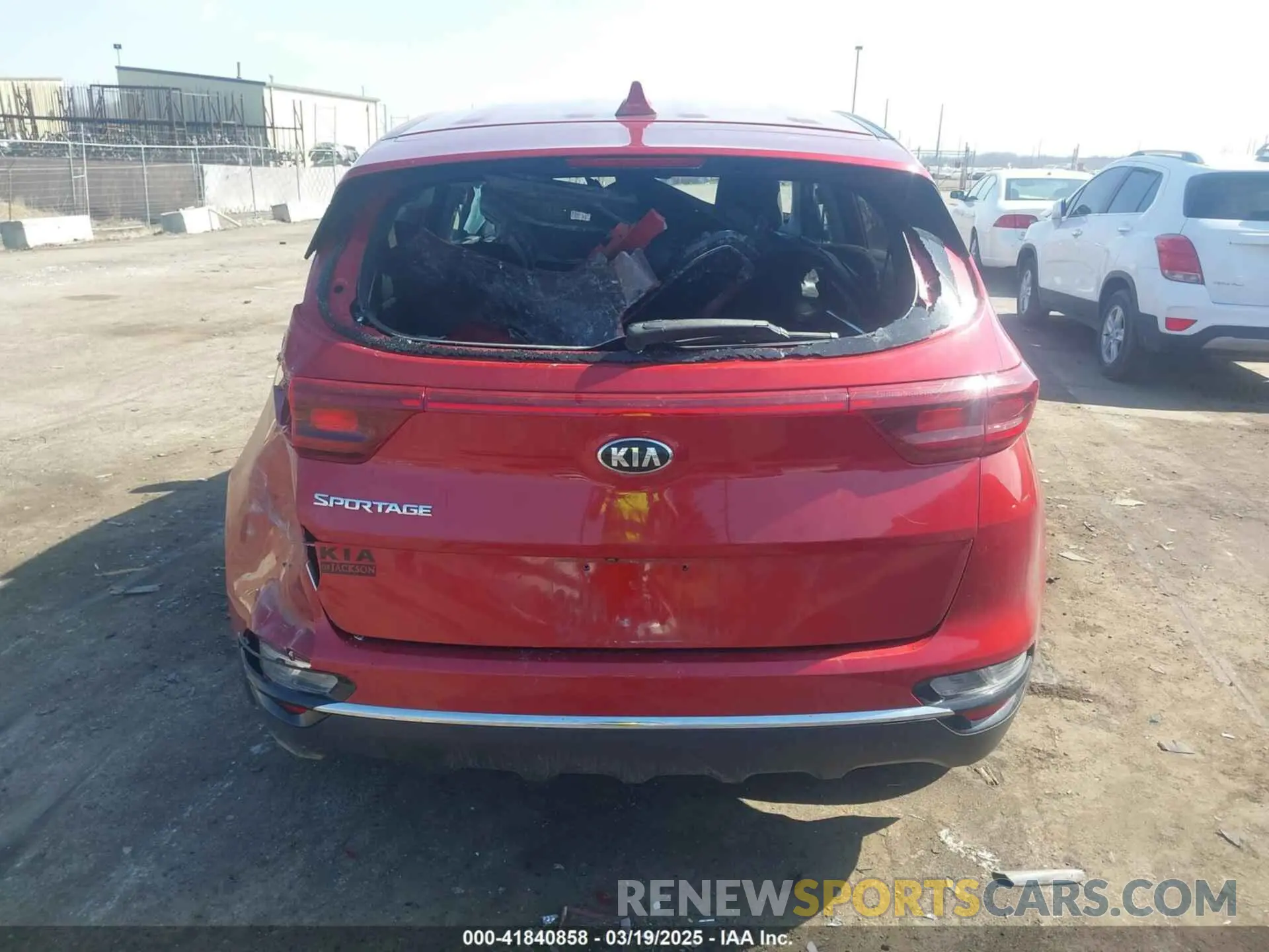 16 Photograph of a damaged car KNDPMCAC6M7939292 KIA SPORTAGE 2021