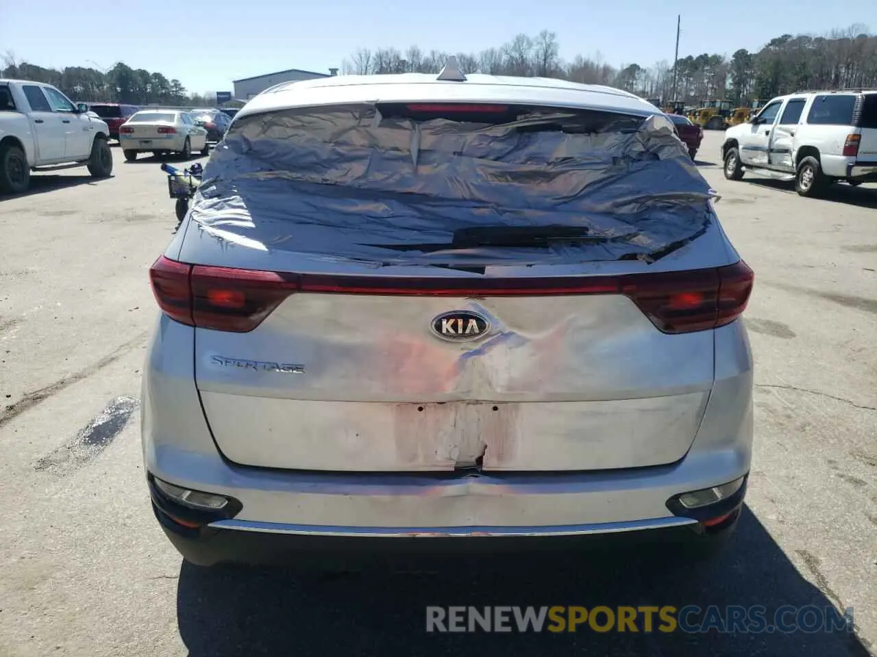 6 Photograph of a damaged car KNDPMCAC7M7900808 KIA SPORTAGE 2021
