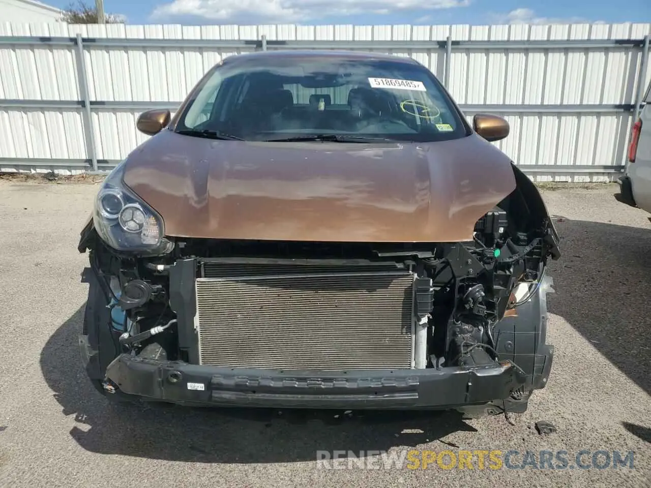 5 Photograph of a damaged car KNDPMCAC7M7924445 KIA SPORTAGE 2021