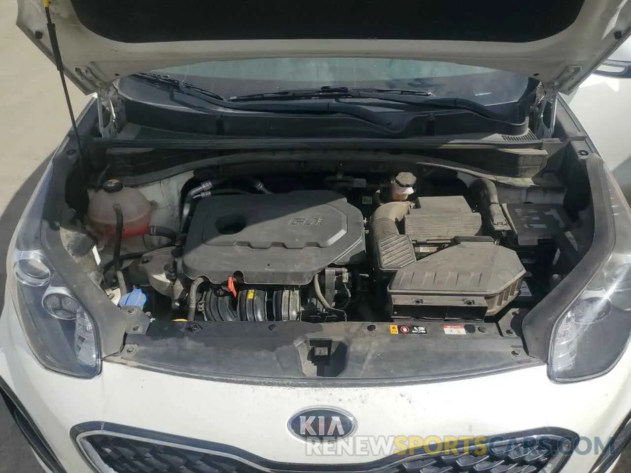 12 Photograph of a damaged car KNDPMCAC7M7934179 KIA SPORTAGE 2021