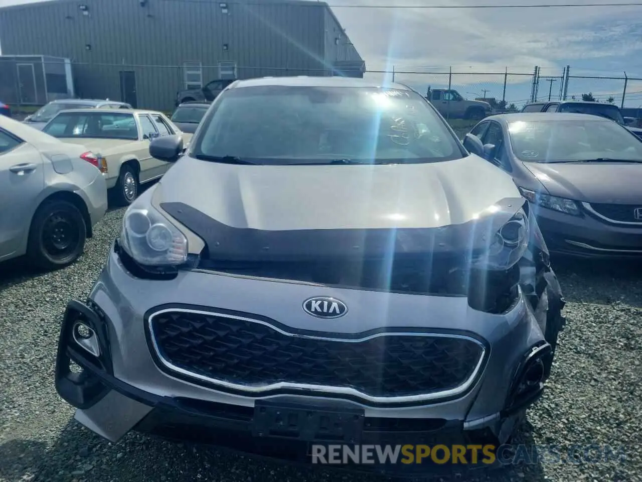 5 Photograph of a damaged car KNDPMCAC7M7936272 KIA SPORTAGE 2021