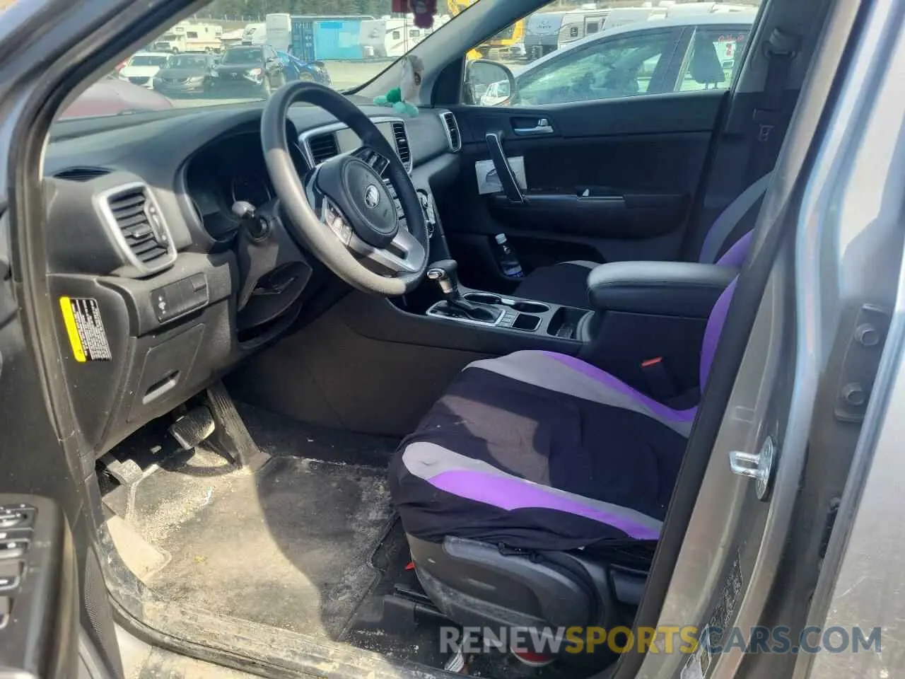 7 Photograph of a damaged car KNDPMCAC7M7936272 KIA SPORTAGE 2021