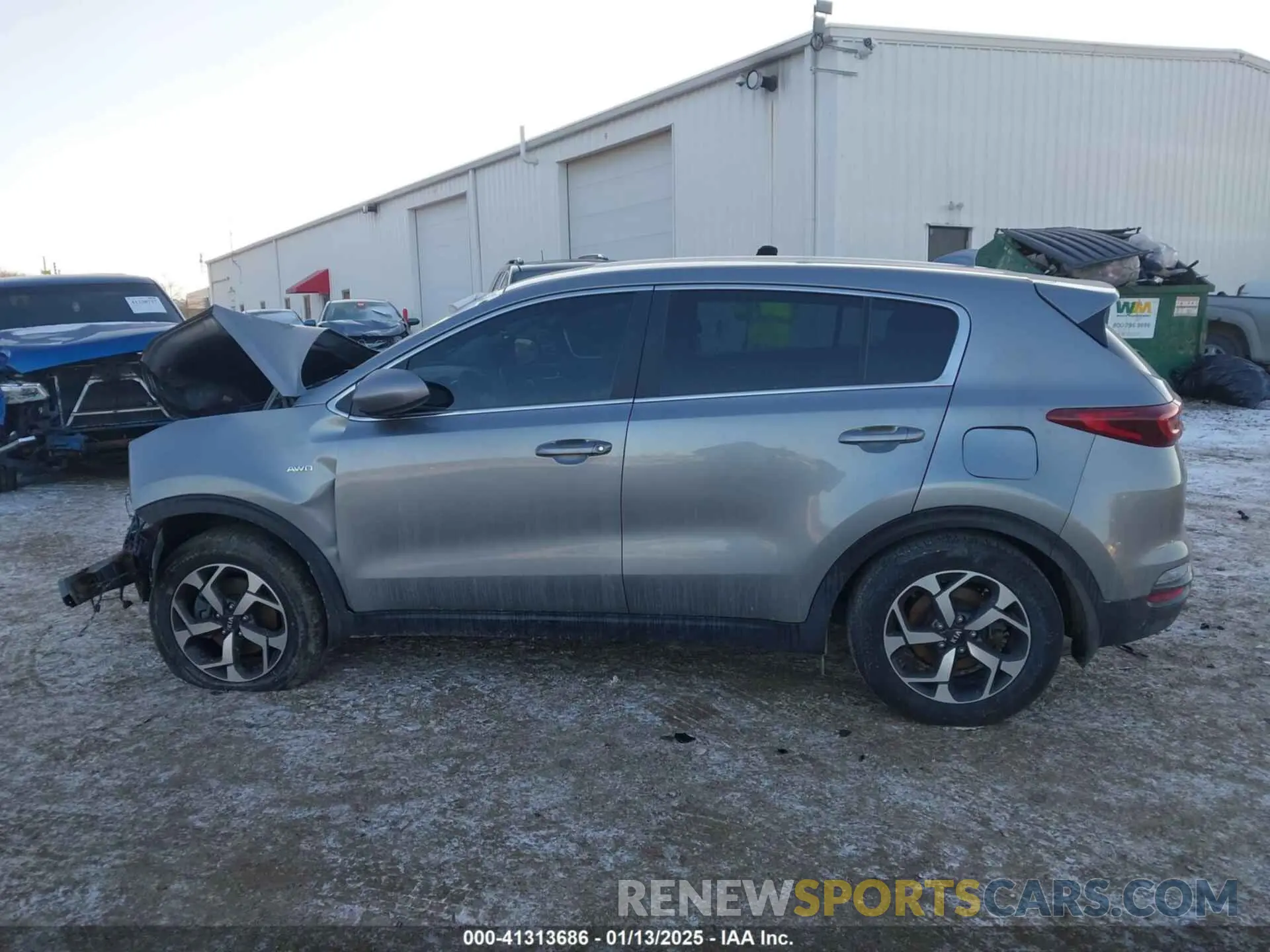 15 Photograph of a damaged car KNDPMCAC7M7942234 KIA SPORTAGE 2021