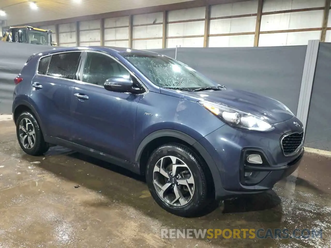 4 Photograph of a damaged car KNDPMCAC8M7876857 KIA SPORTAGE 2021
