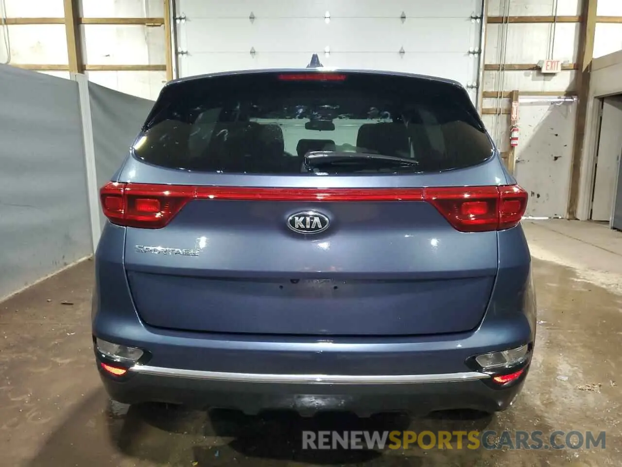 6 Photograph of a damaged car KNDPMCAC8M7876857 KIA SPORTAGE 2021