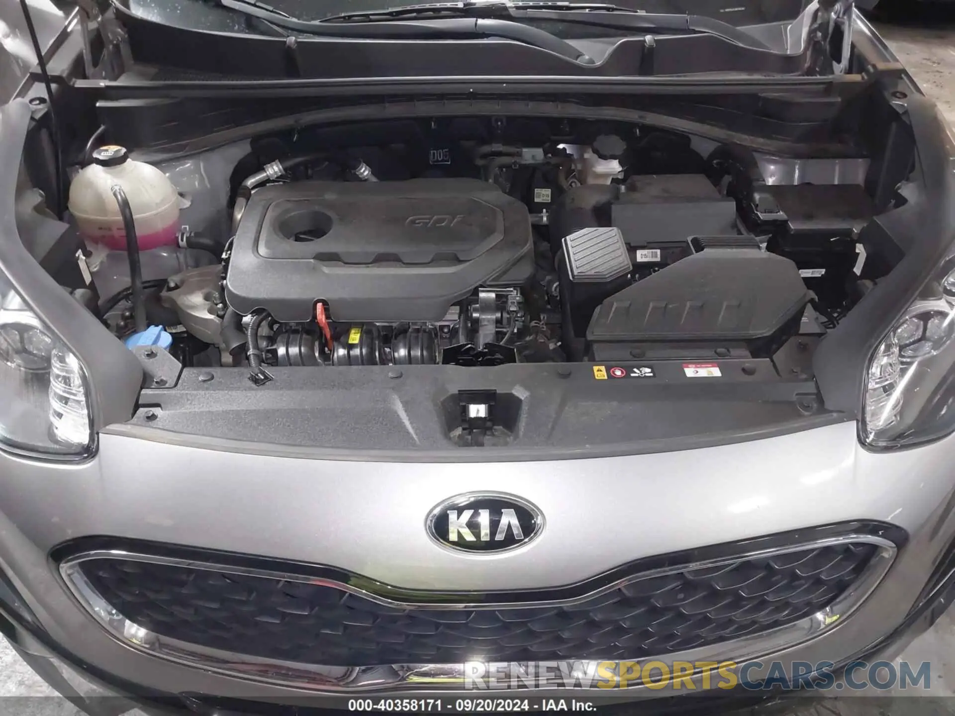 10 Photograph of a damaged car KNDPMCAC8M7881184 KIA SPORTAGE 2021