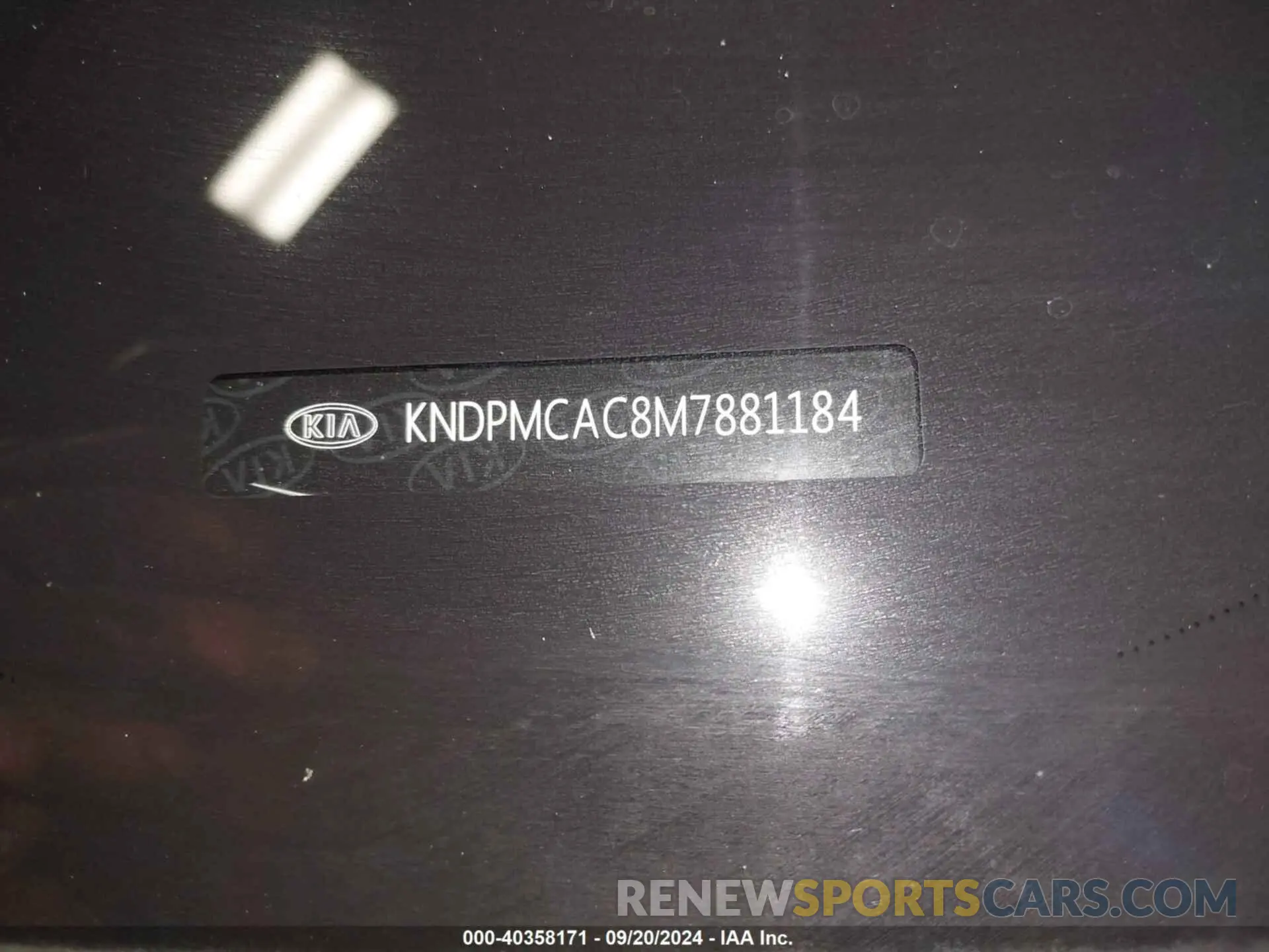 18 Photograph of a damaged car KNDPMCAC8M7881184 KIA SPORTAGE 2021