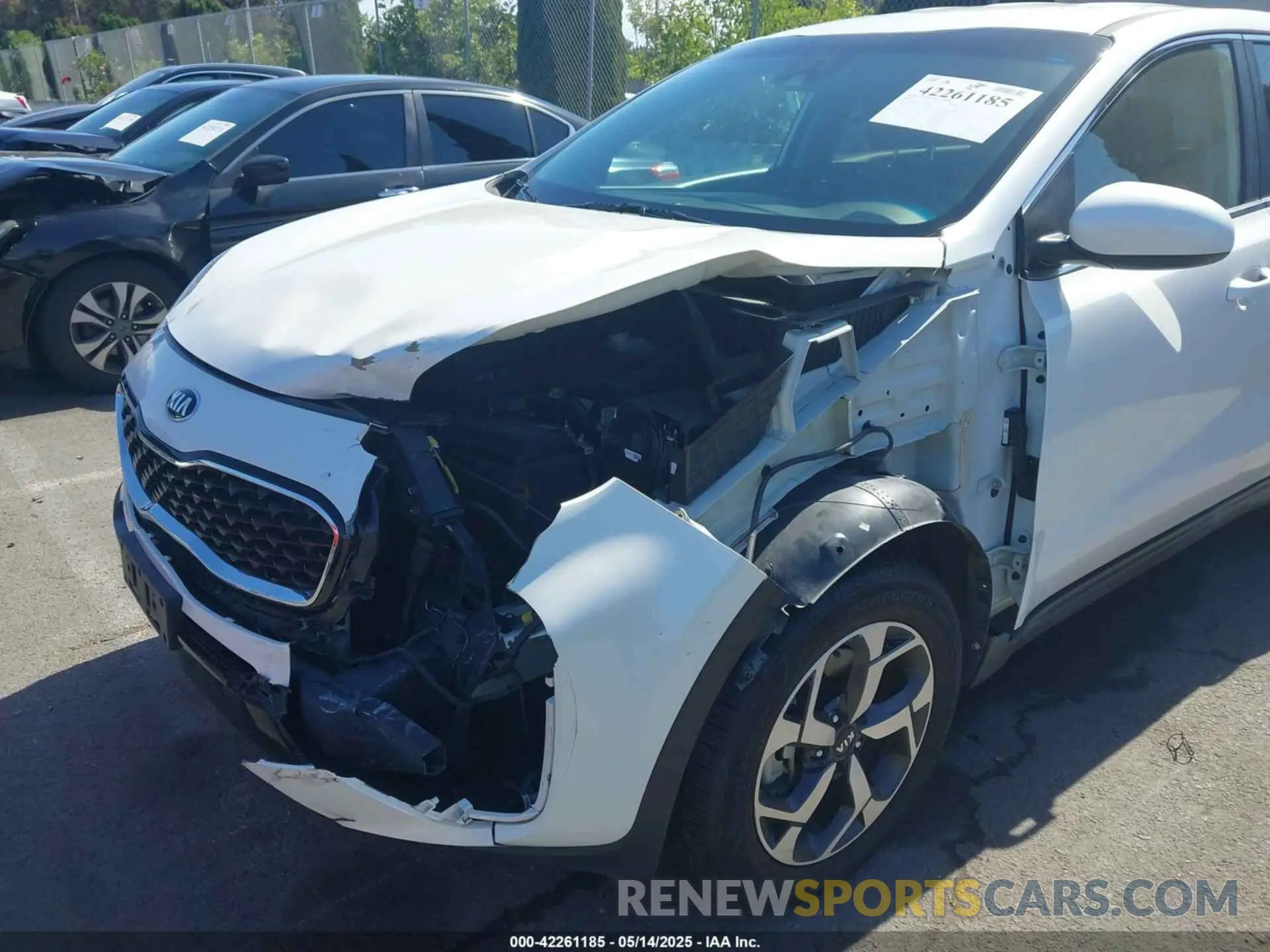 6 Photograph of a damaged car KNDPMCAC8M7914622 KIA SPORTAGE 2021