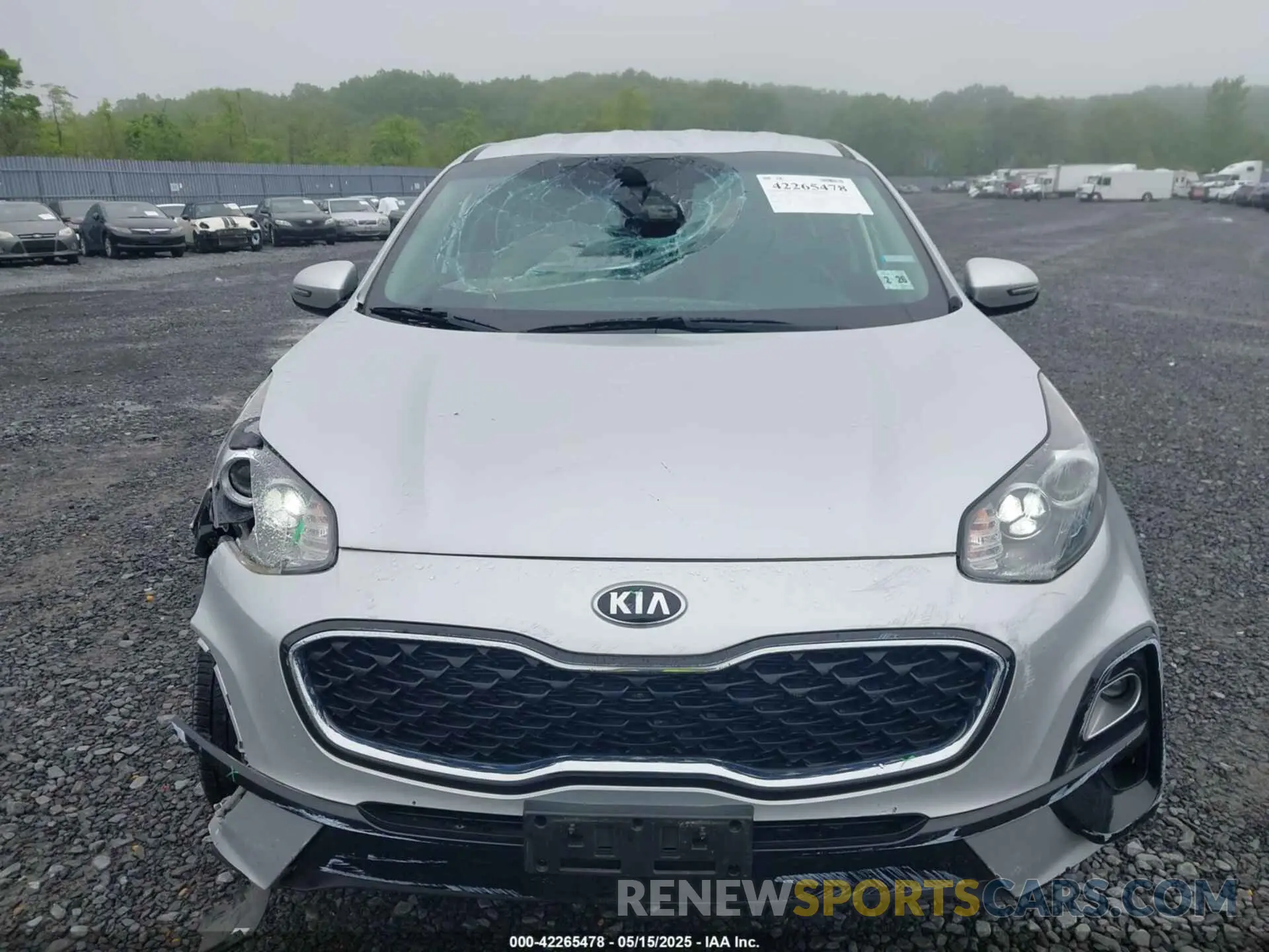 12 Photograph of a damaged car KNDPMCAC8M7915382 KIA SPORTAGE 2021